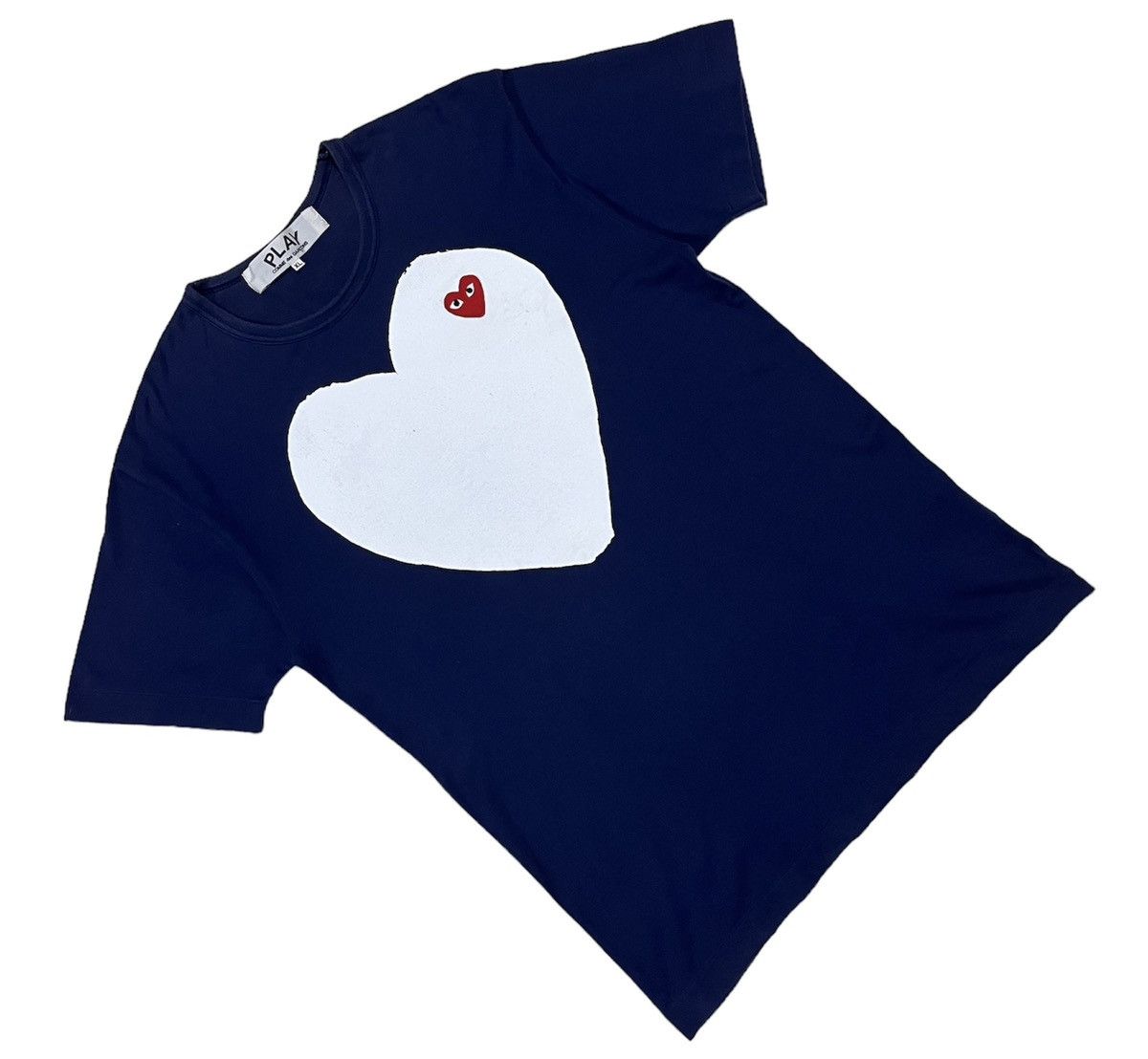 Comme des Garcons PLAY × Designer × Japanese Brand Comme des garcons play t shirt Size US XL / EU 56 / 4 - 4 Thumbnail
