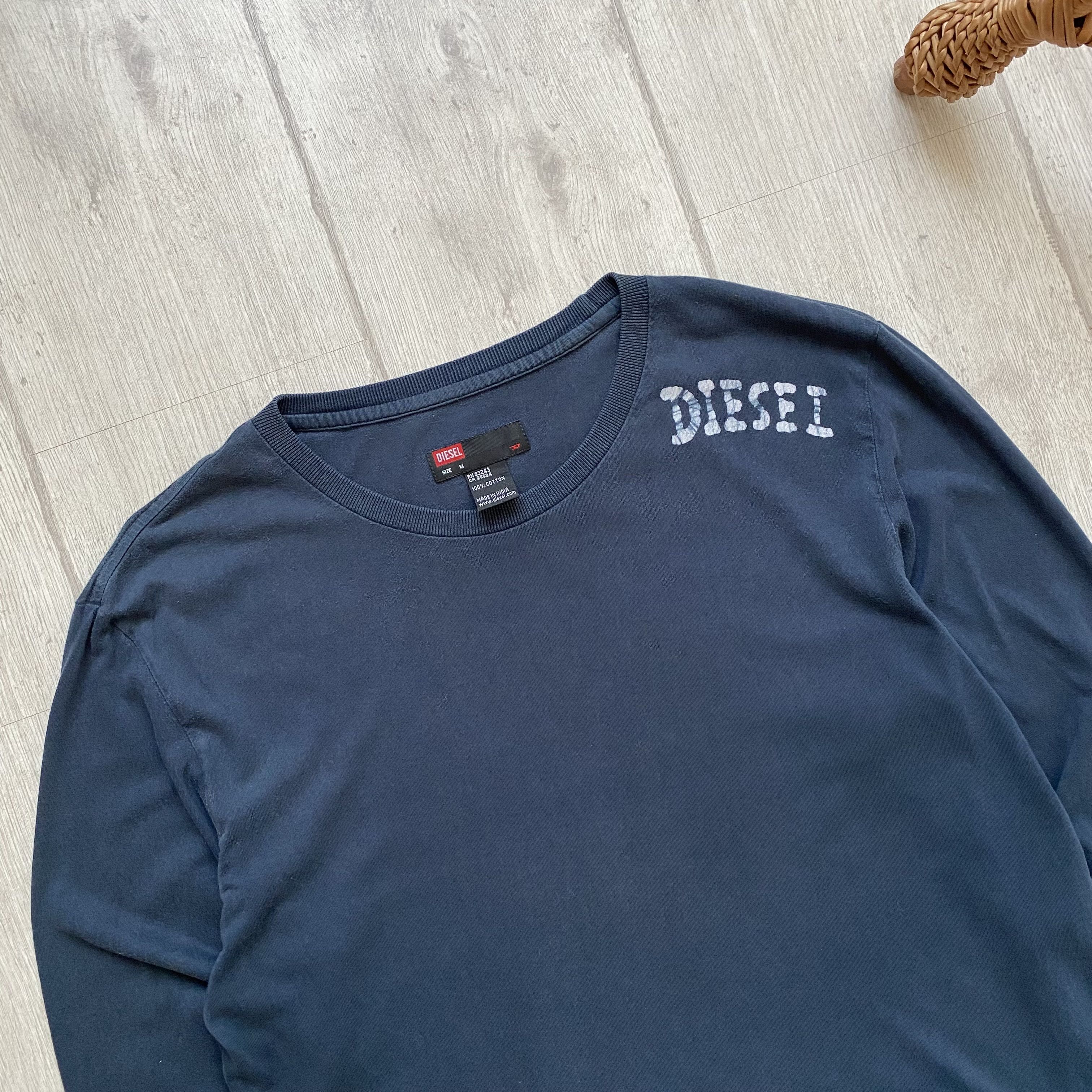 Diesel ⛽️ 90s Vintage Diesel Faded long sleeve y2k big logo Opium Size US M / EU 48-50 / 2 - 4 Thumbnail