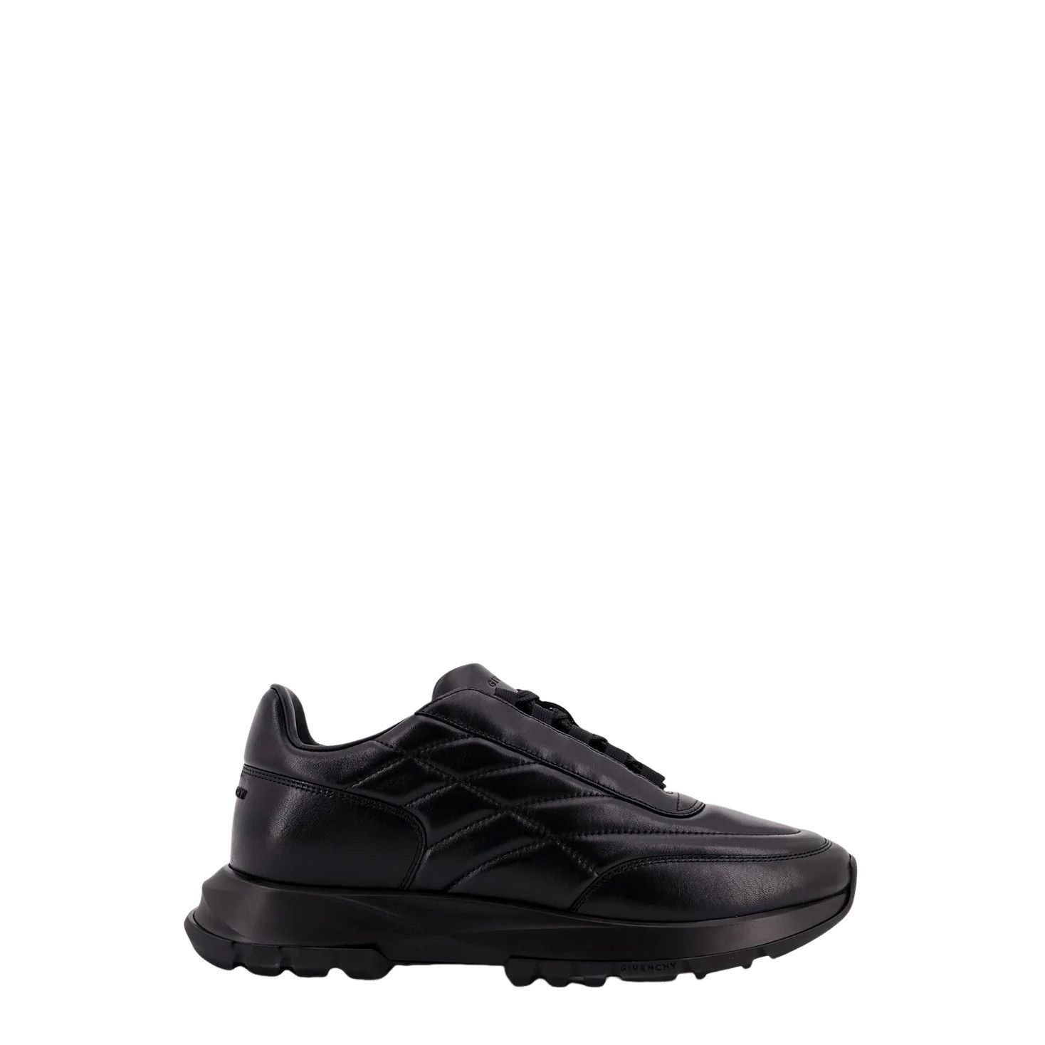 Givenchy GIVENCHY Black Padded Nylon/Leather Sneakers New And Authent Size US 12 / EU 45 - 1 Thumbnail