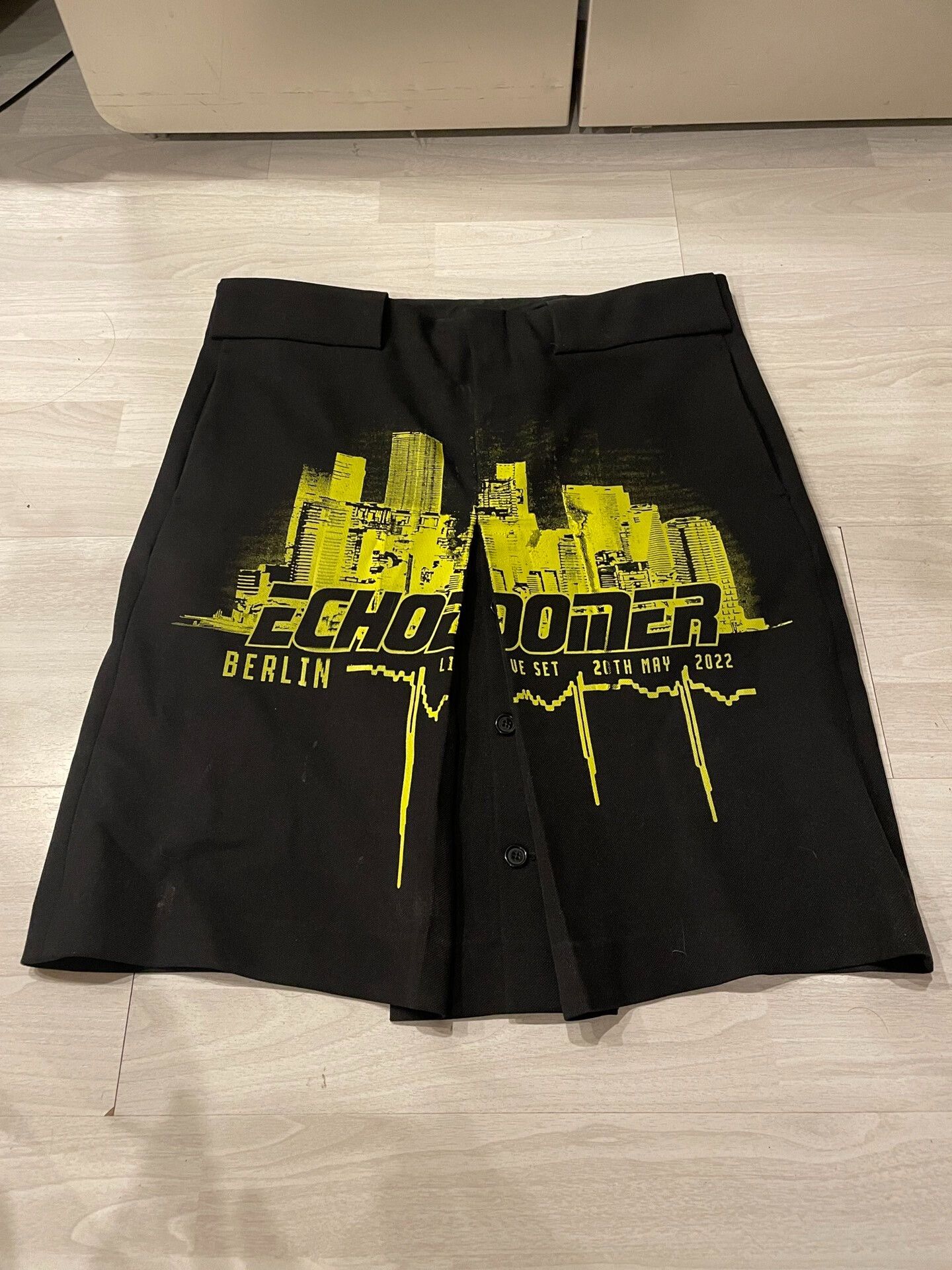 Raf Simons raf simons graphic print skirt size 48 Size L / US 10 / IT 46 - 1 Thumbnail