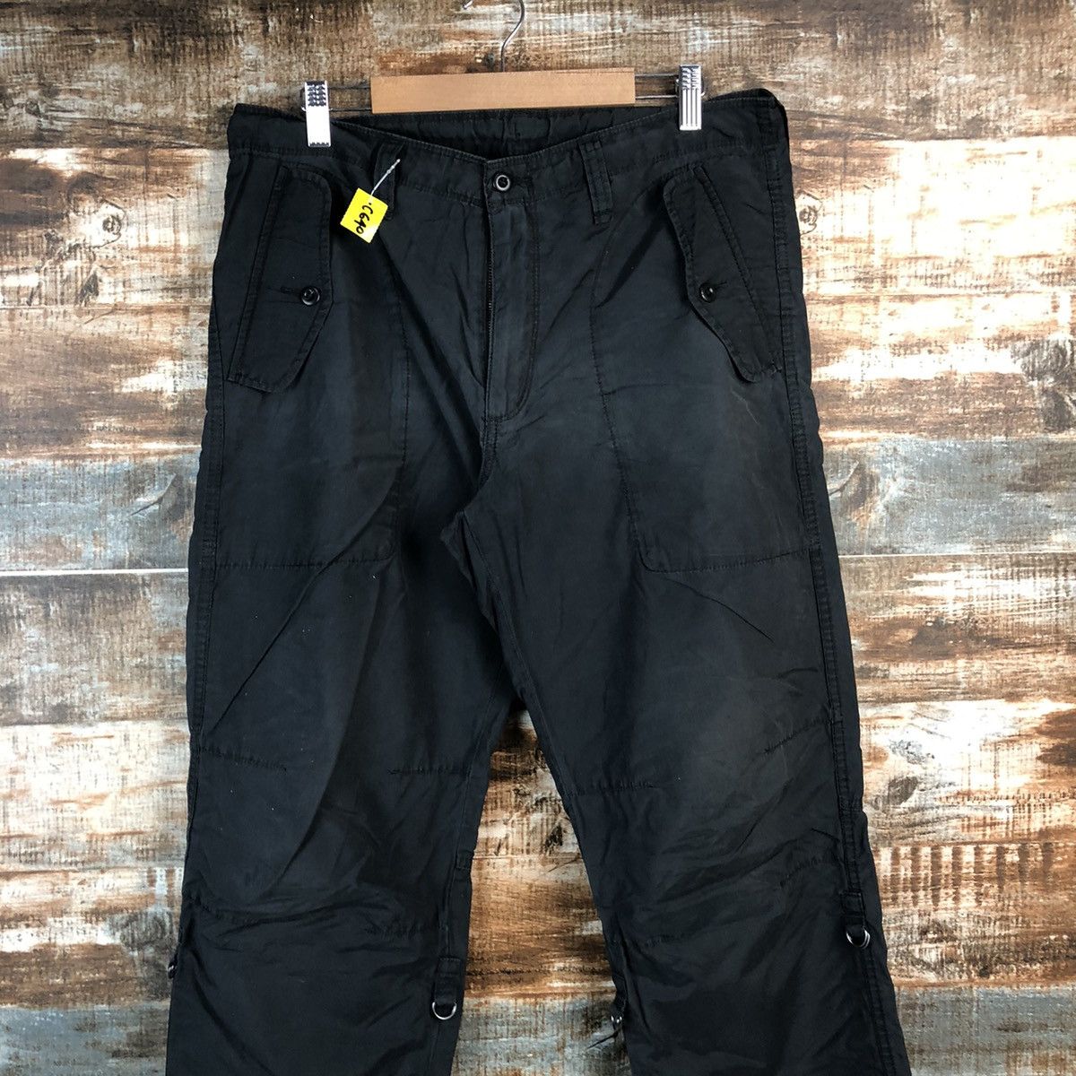 Japanese Brand × Uniqlo DL Uniqlo Dark Blue Cargo Multipocket Pants #C640 Size US 32 / EU 48 - 4 Thumbnail