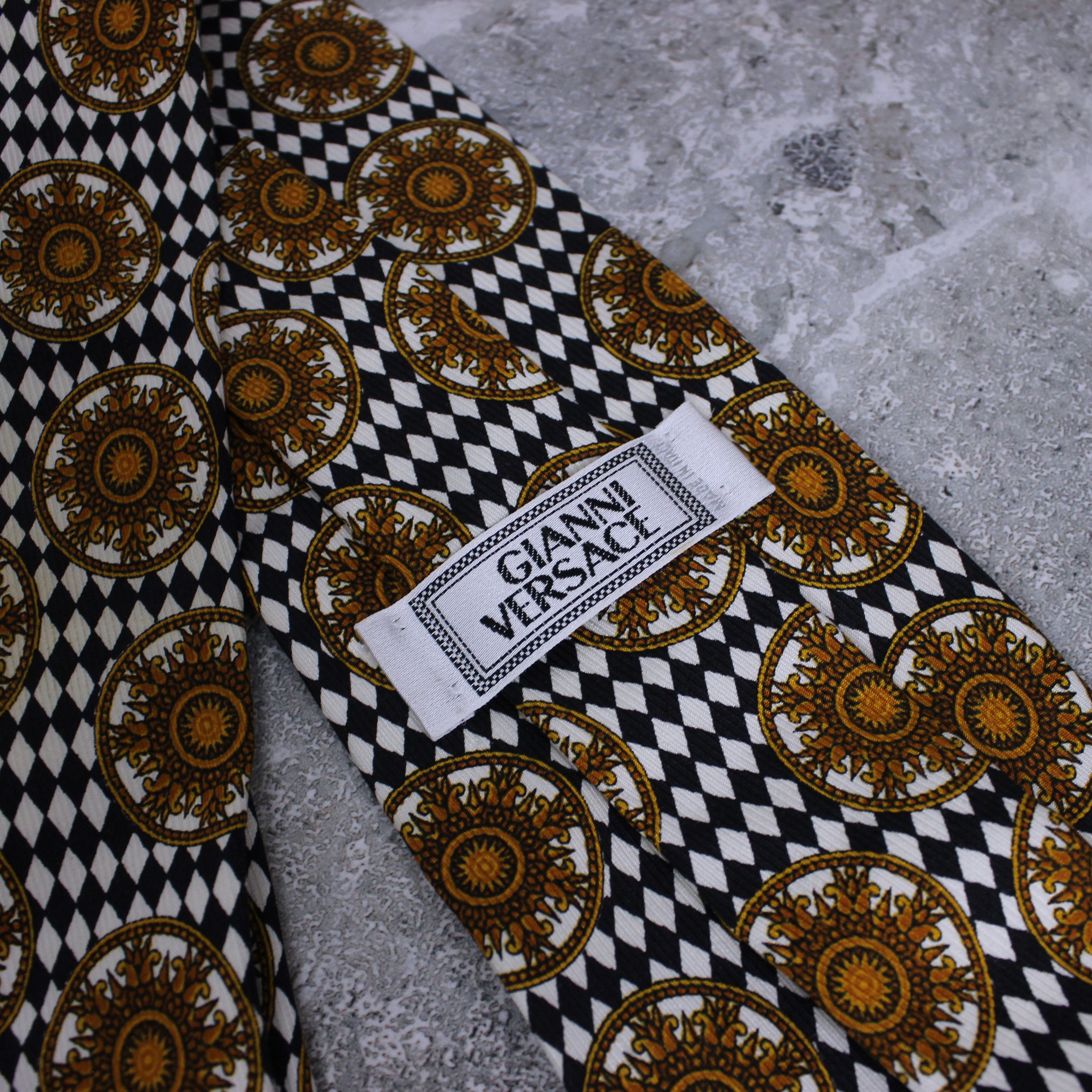 Versace Gianni Versace ties medusa logo multi Size ONE SIZE - 7 Thumbnail