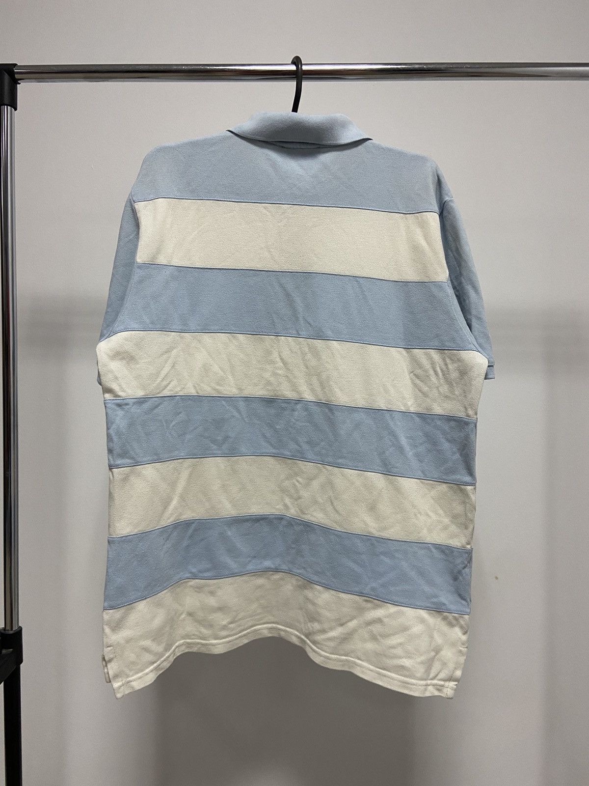 Vintage × Yves Saint Laurent Yves Saint Laurent T Shirt striped Small YSL Logo Y2K Size US L / EU 52-54 / 3 - 3 Thumbnail