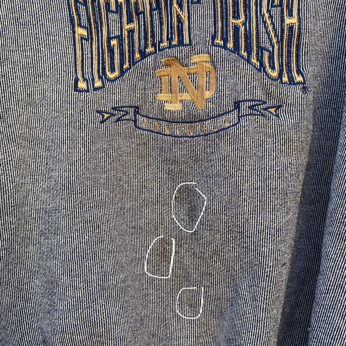 Nutmeg Vintage Notre Dame Crewneck Sweatshirt 2XL XXL Size US XXL / EU 58 / 5 - 5 Thumbnail