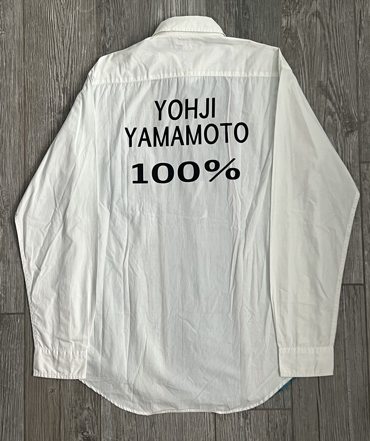 Yohji Yamamoto SS2007 Yohji Yamamoto ZZ Fantastical Blue Runway Button Up Size US L / EU 52-54 / 3 - 2 Thumbnail