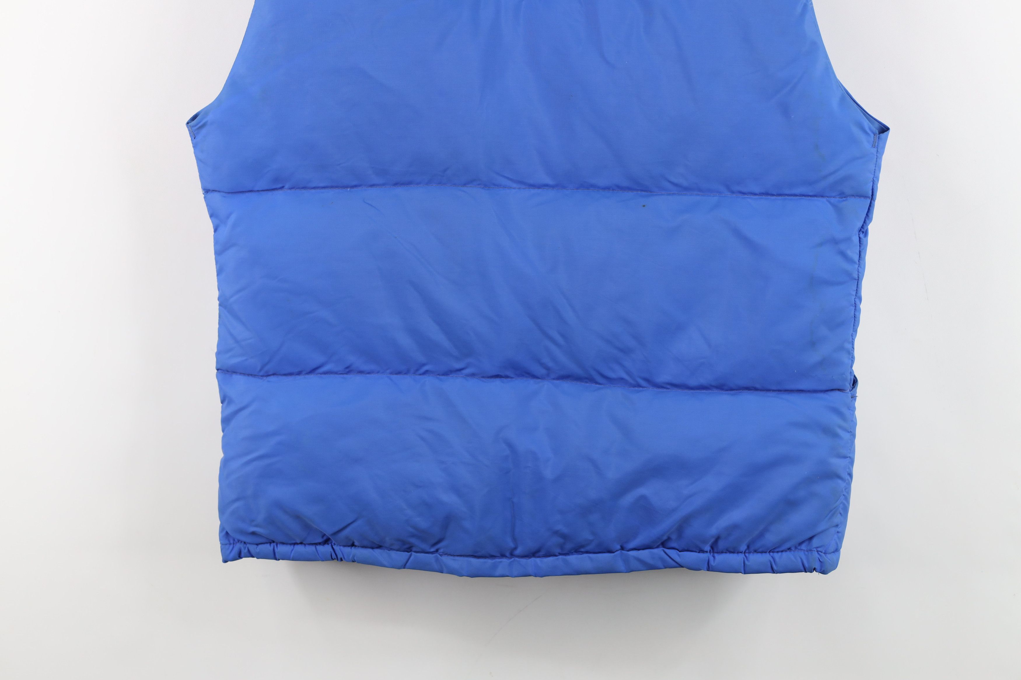 Vintage Vintage 70s Streetwear Duck Down Puffer Vest Jacket Blue Size US M / EU 48-50 / 2 - 18 Thumbnail