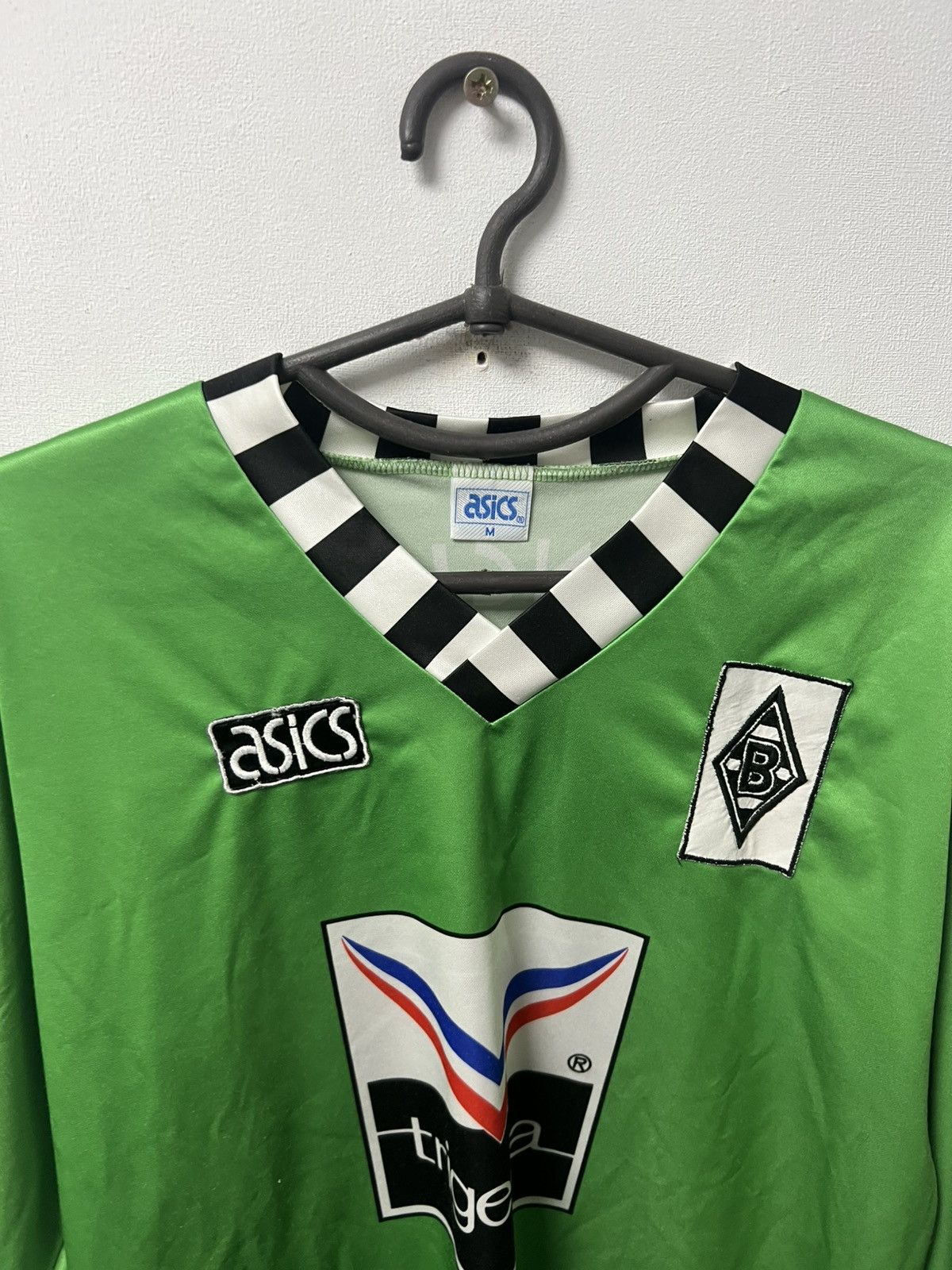 Asics 92/94 Borussia Mönchengladbach Asics Away Shirt Long Sleeve Size US M / EU 48-50 / 2 - 7 Thumbnail