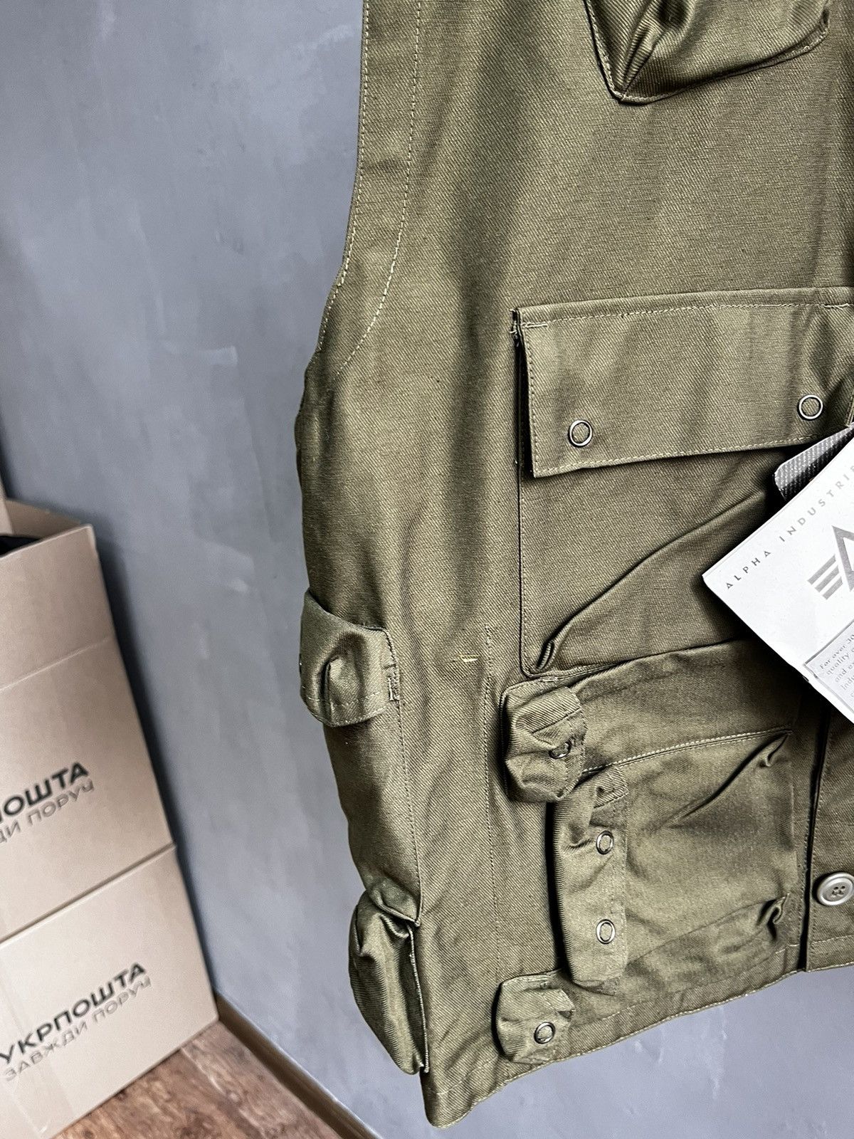 Alpha Industries × Japanese Brand Alpha Industries US Army Air Forces vest Size US XXL / EU 58 / 5 - 4 Thumbnail