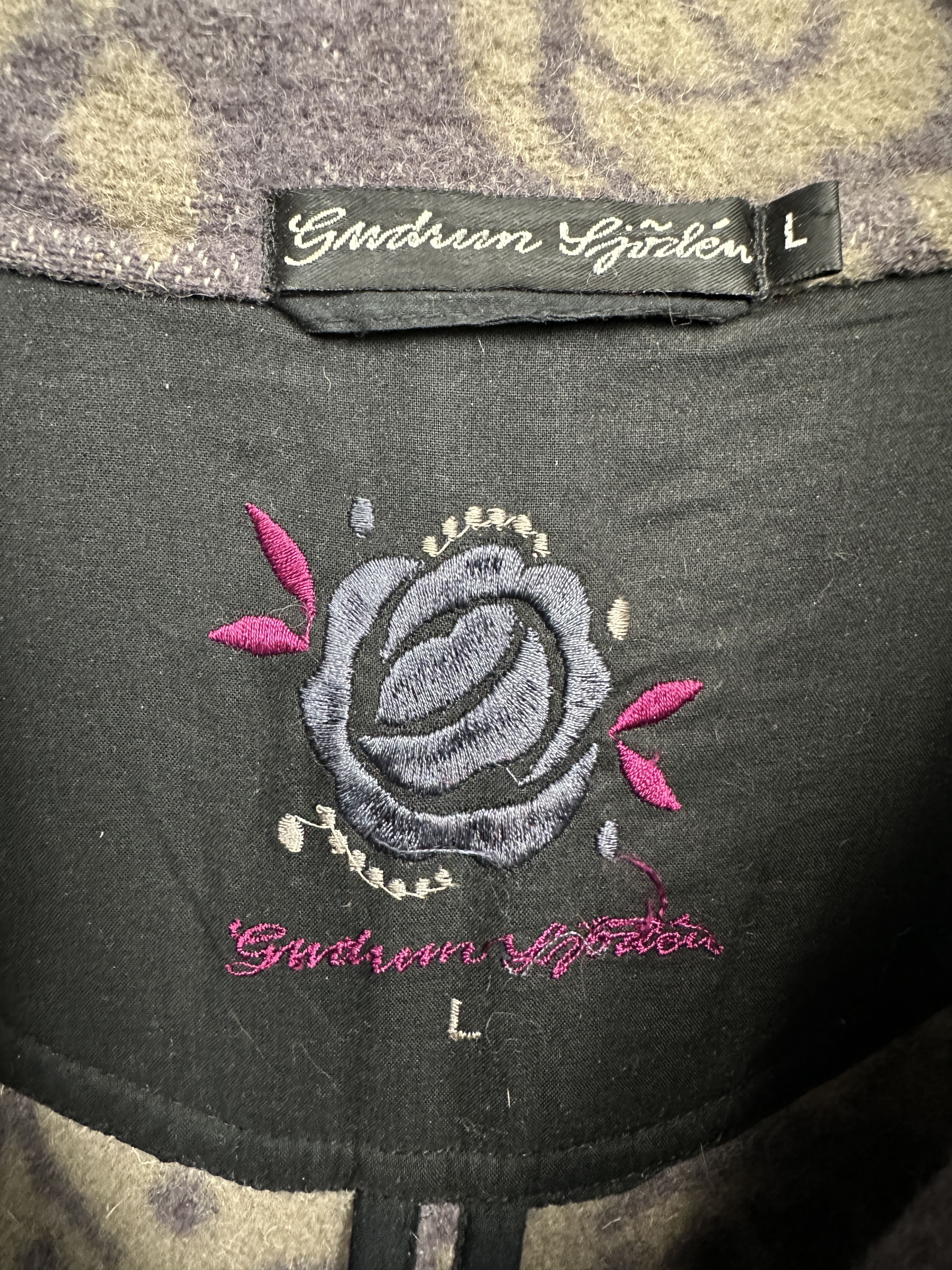Gudrun Sjoden Gudrun Sjoden Womens Wool Coat Jacket Size L / US 10 / IT 46 - 4 Thumbnail