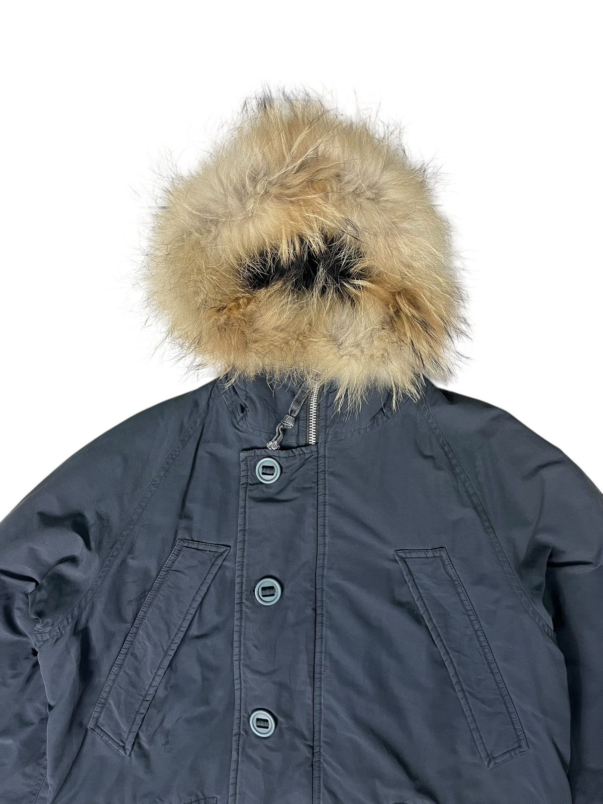 If Six Was Nine × OMNIGOD Omnigod Camo Lining Army N3B Style Fur Hood Bono Jacket Size US L / EU 52-54 / 3 - 3 Thumbnail