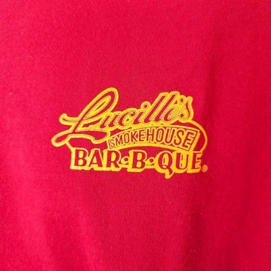Other Lucilles BBQ T Shirt Mens Size XL Red Flying Pig Lounge Size US XL / EU 56 / 4 - 3 Thumbnail
