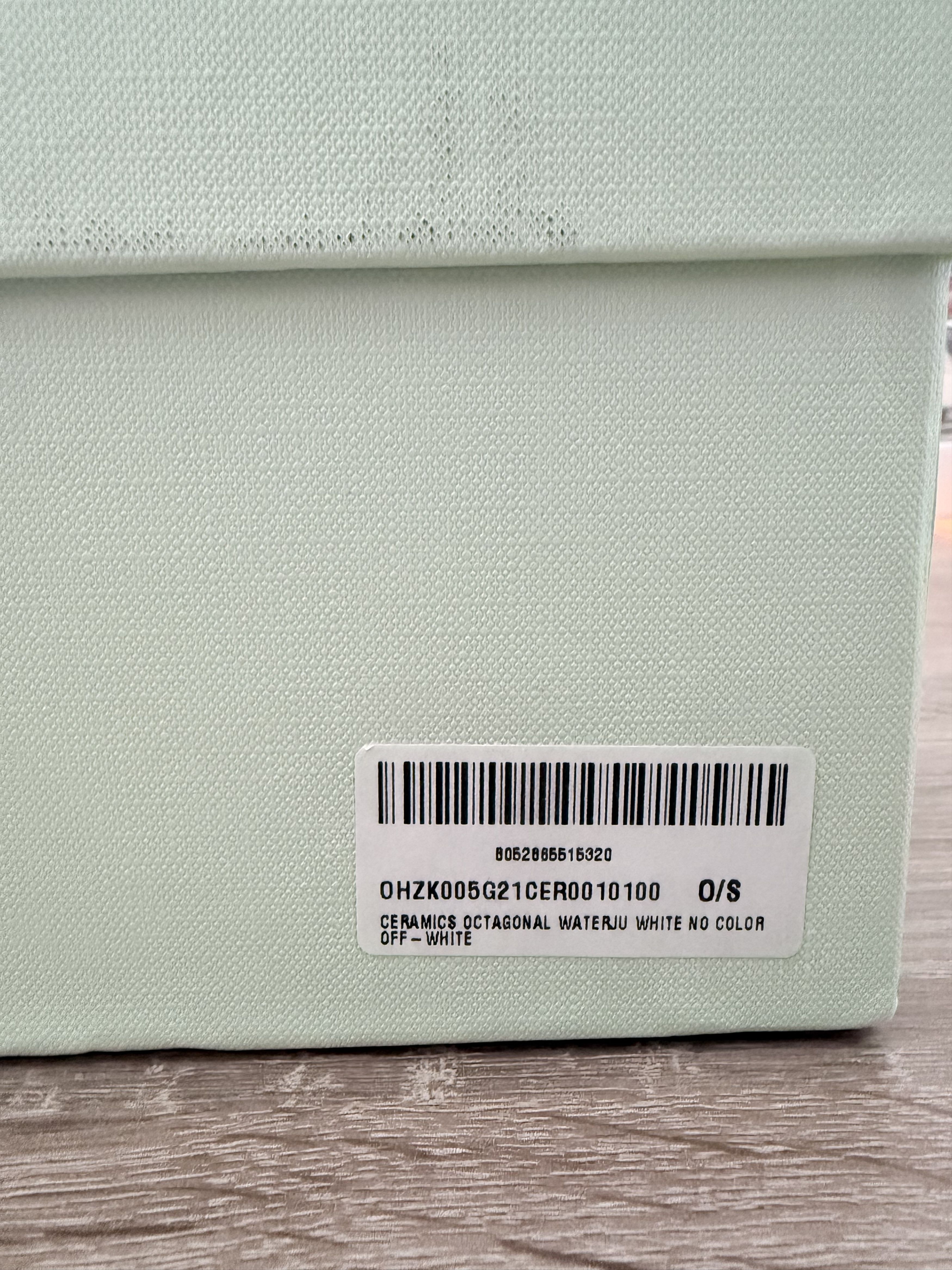 Off-White Off-White™ Home Collection "Octagonal Water Jug" Size ONE SIZE - 4 Thumbnail