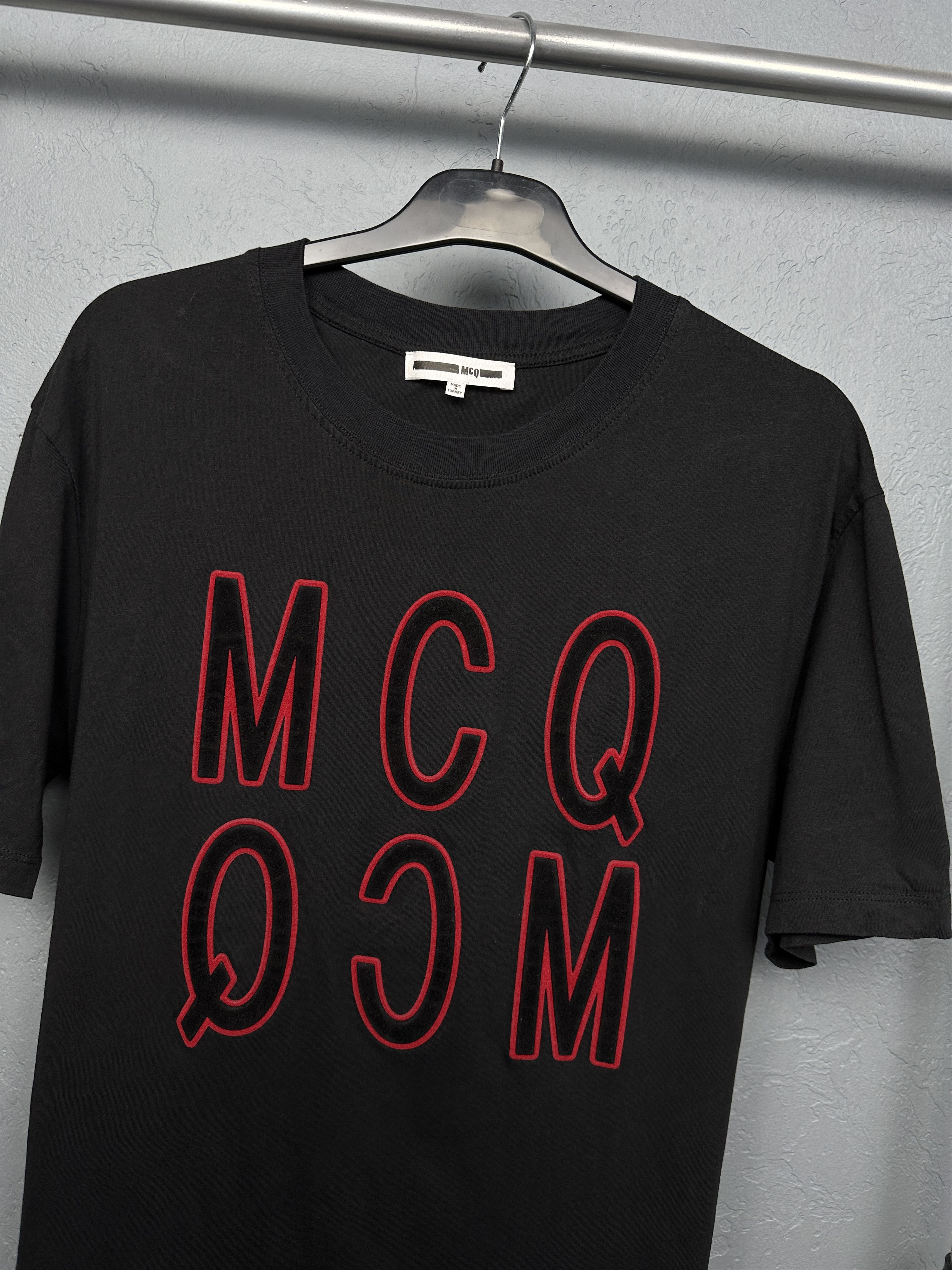Alexander McQueen Alexander McQueen McQ Mens Big Logo T-Shirt Size US L / EU 52-54 / 3 - 2 Thumbnail