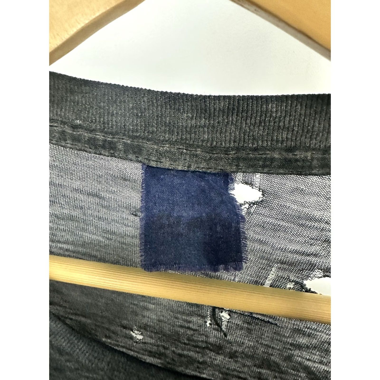 Vintage VTG 80s Alf Guitar Super Paper Thin Thrashed Distressed Worn Faded T-Shirt M Nike Shirt Black Mens Size US M / EU 48-50 / 2 - 3 Thumbnail