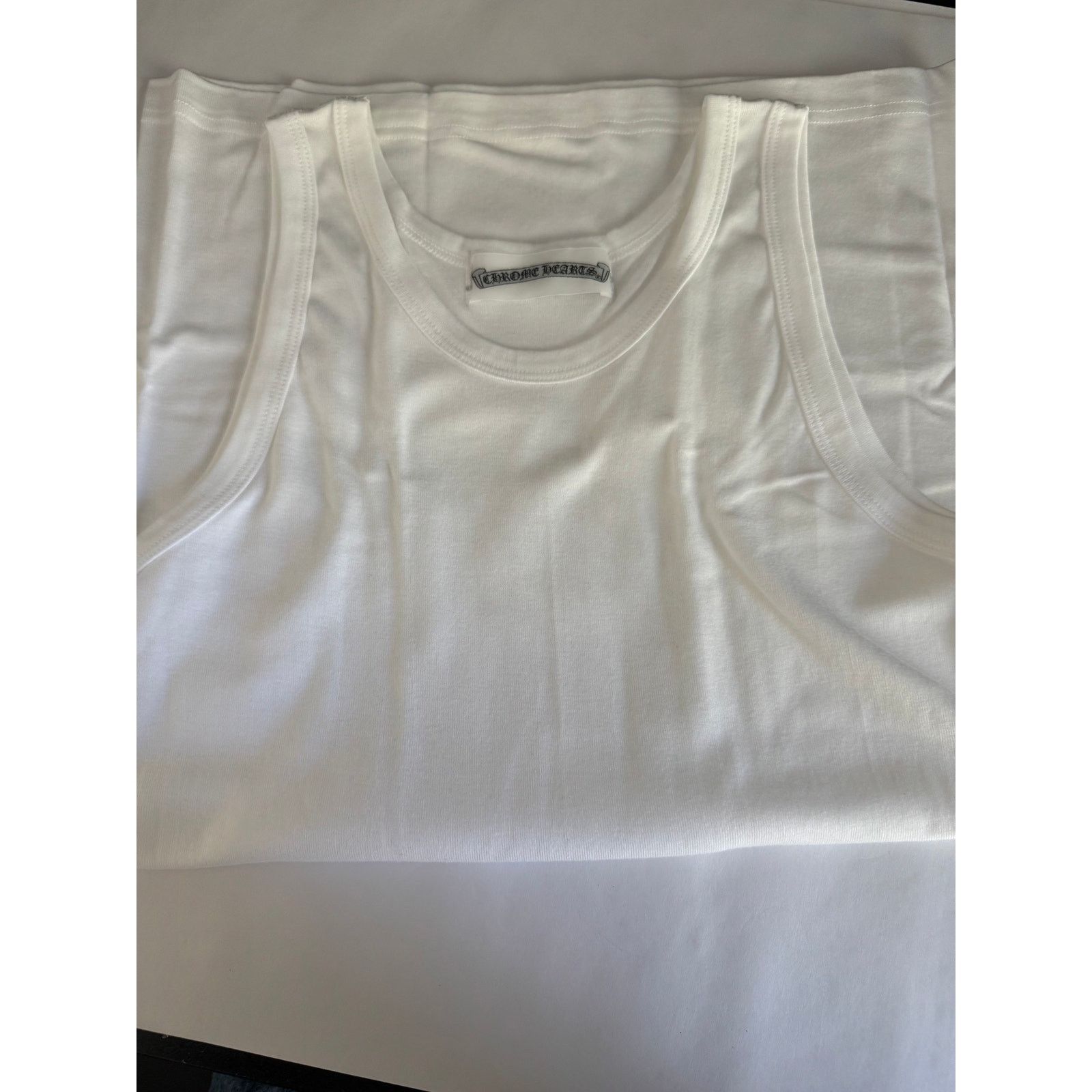 Chrome Hearts Unworn Chrome Hearts Gunze White Muscle Tee Size M Size US M / EU 48-50 / 2 - 4 Thumbnail