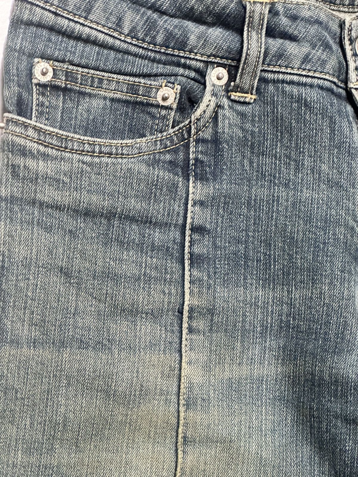 Japanese Brand Vintage Castanets Club Flared Jeans High Rise, Light Wash Size US 31 - 5 Thumbnail