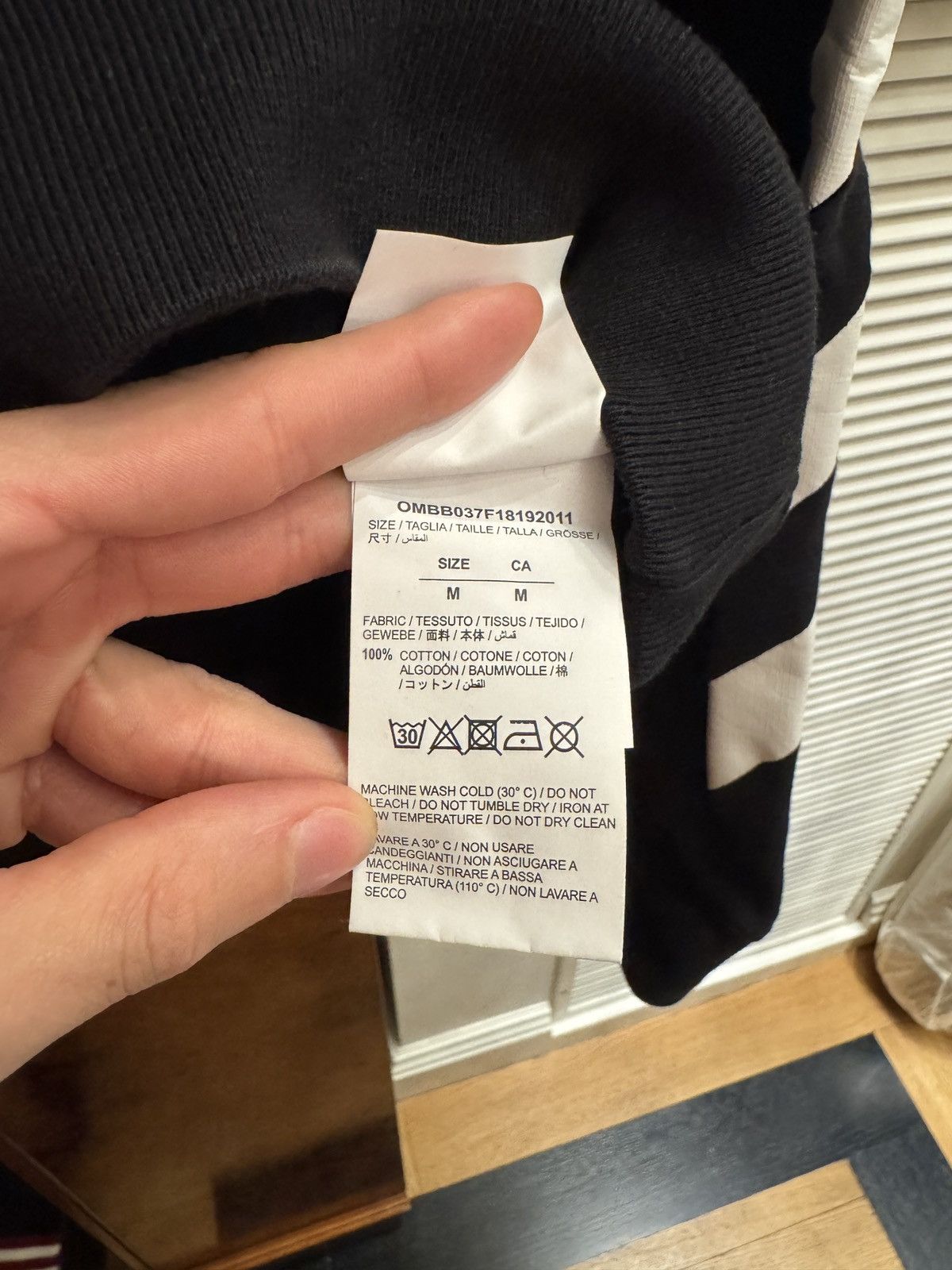 Off-White Off-White Black Business Casual Hoodie Fall/Winter 2019 Size US M / EU 48-50 / 2 - 8 Thumbnail