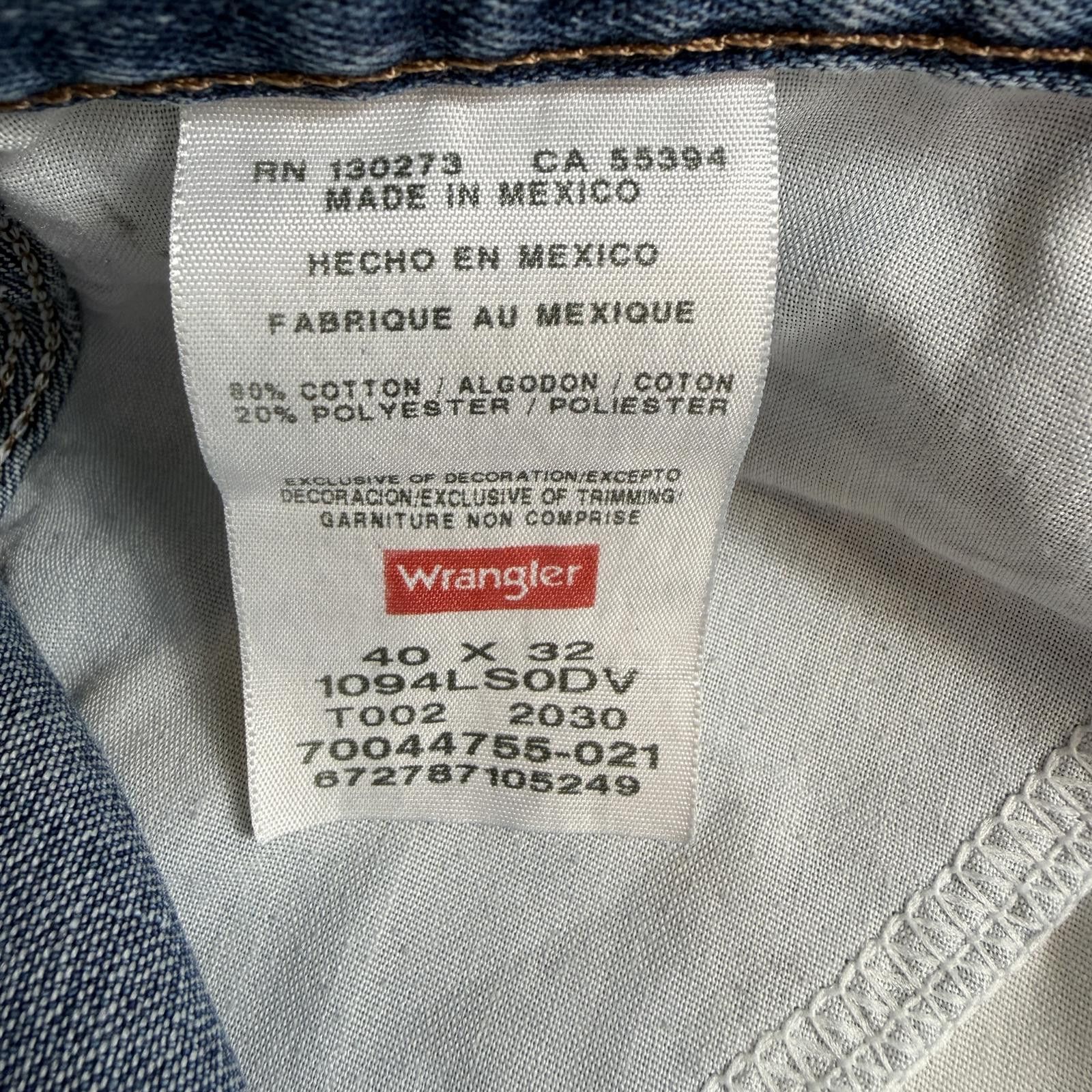 Wrangler Wrangler Carpenter Jeans 40x32 Relaxed Fit Workwear Utility Size US 40 / EU 56 - 5 Thumbnail