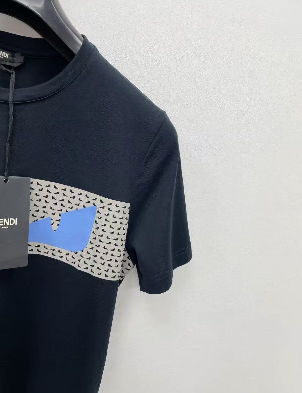 Fendi FENDI 100% Cotton Short Sleeve T-shirt J30 Size US S / EU 44-46 / 1 - 3 Thumbnail