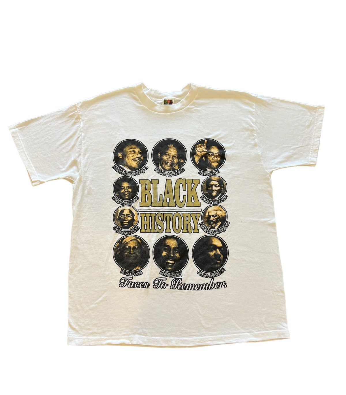 Vintage Vintage Black History T shirt Size US XL / EU 56 / 4 - 2 Thumbnail