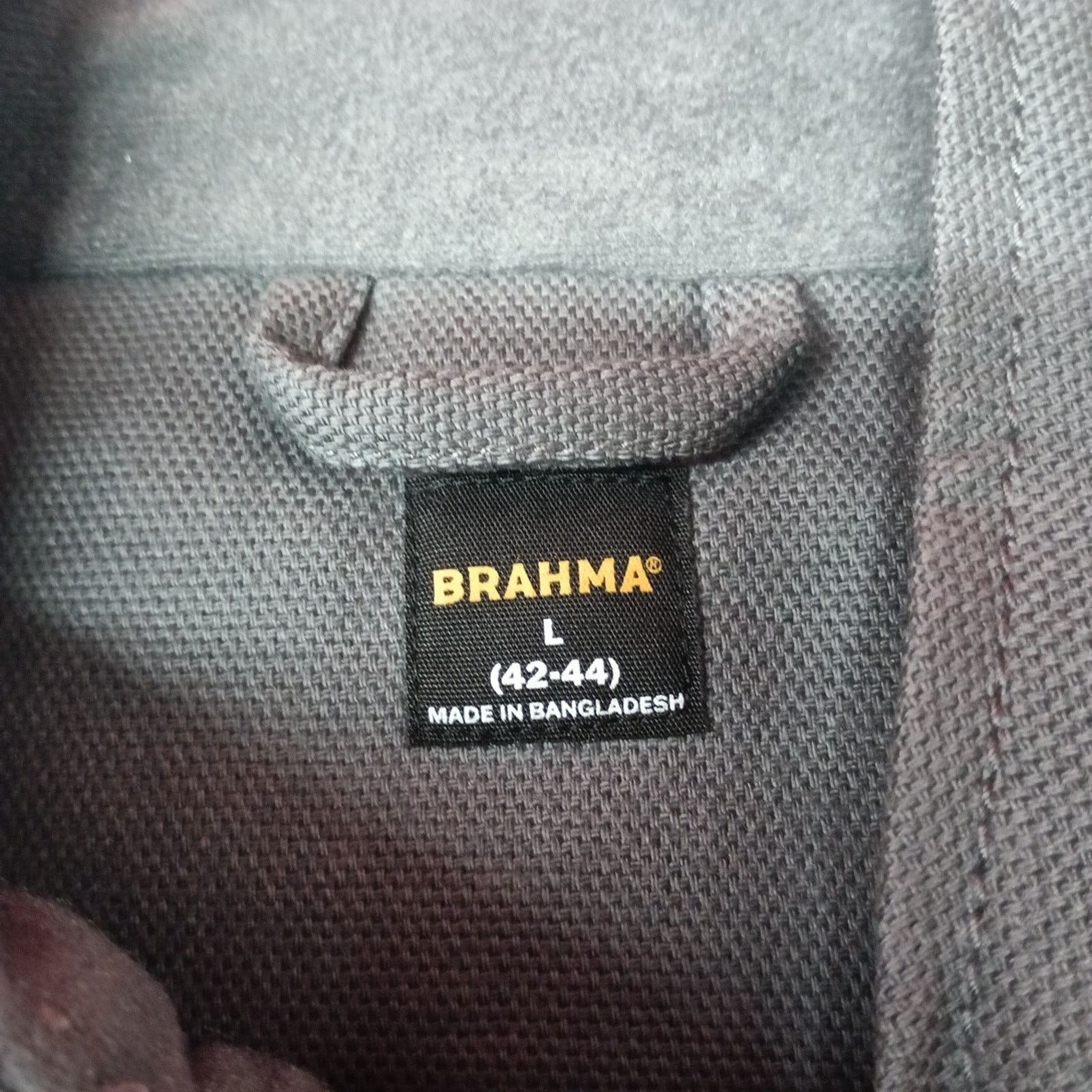 Other BRAHMA Canvas Work Vest Men's Size L Large (42-44) Gray Size US L / EU 52-54 / 3 - 4 Thumbnail