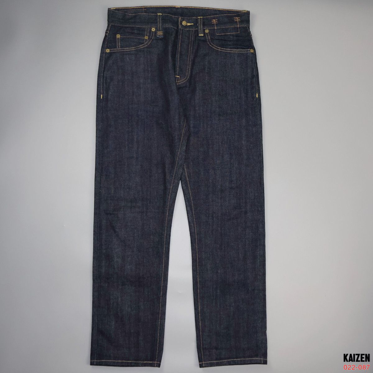 image of R13 - Selvedged Low Rise Jeans in Raw Indigo, Men's (Size 30)