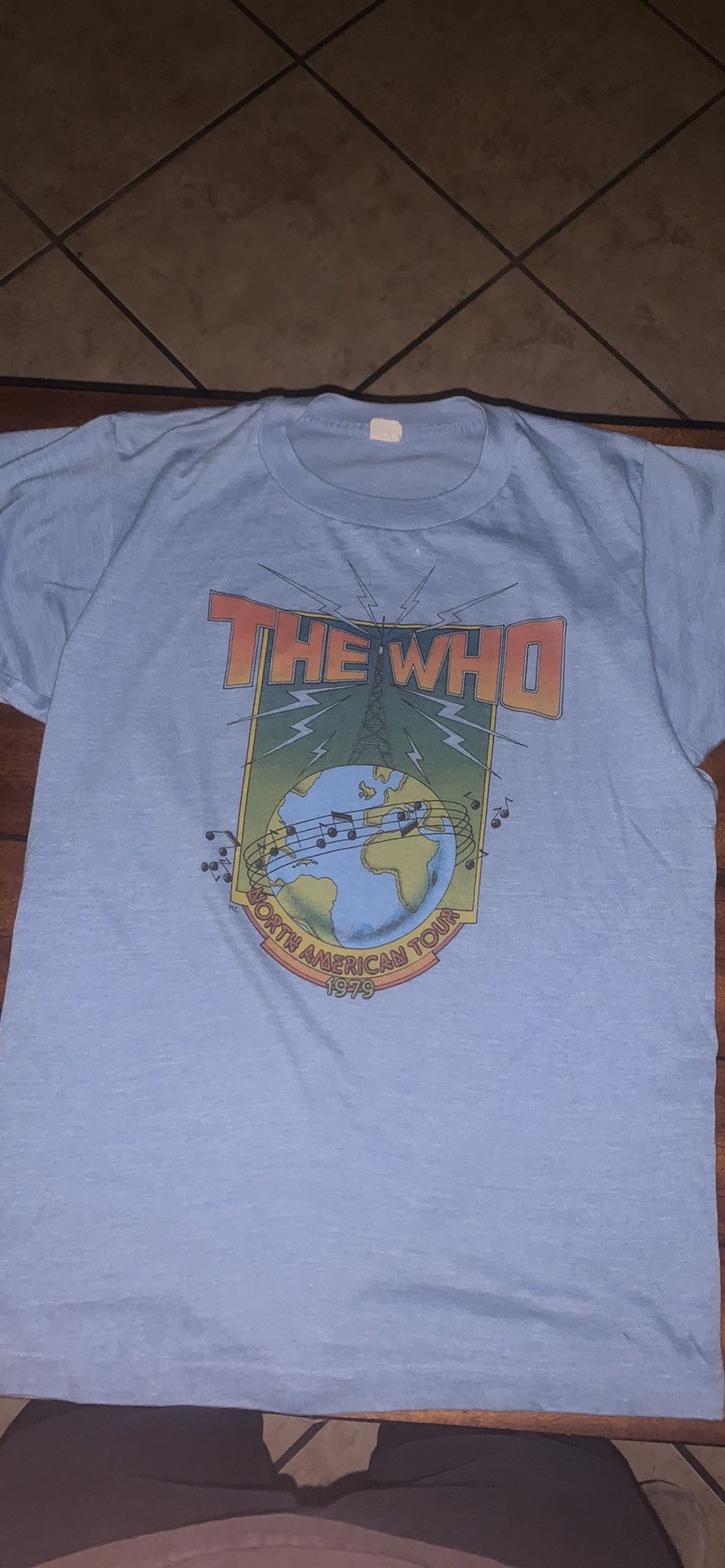 Vintage The who 1979 tour Size US M / EU 48-50 / 2 - 1 Thumbnail