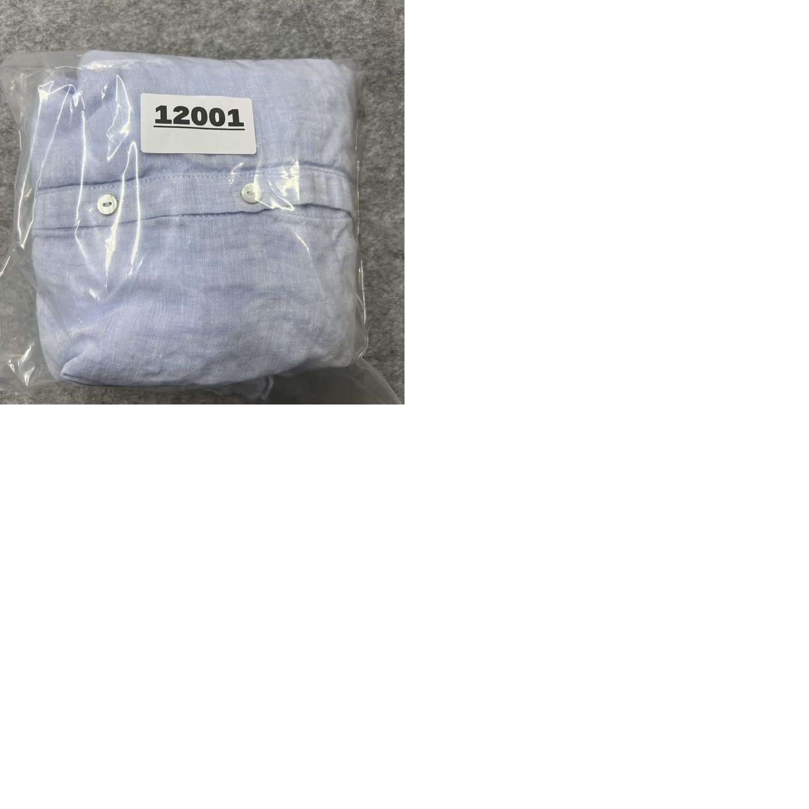 Vintage Tahari Womens L Blue Linen Button Front Tunic Shirt Roll Tab Sleeve Size L / US 10 / IT 46 - 11 Thumbnail