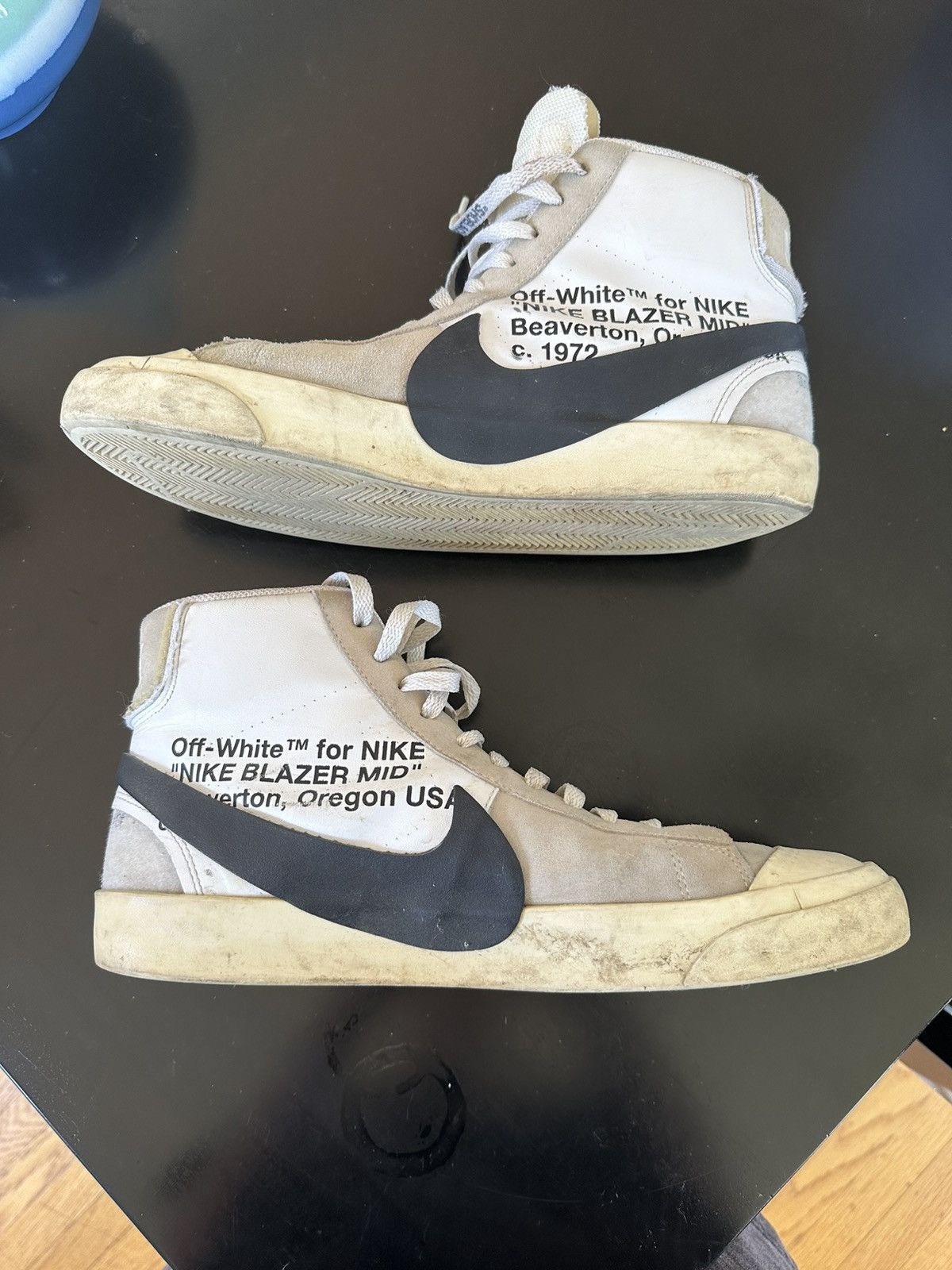 Nike × Off-White OFF WHITE NIKE BLAZER Size US 12 / EU 45 - 2 Thumbnail