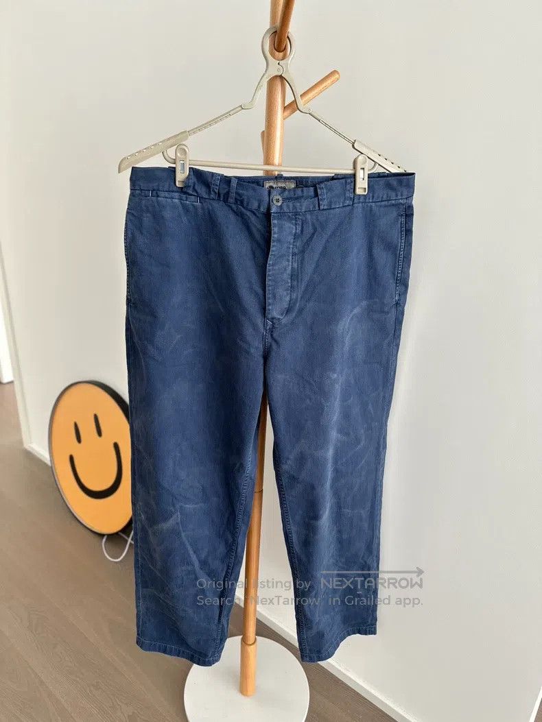 Nigel Cabourn Nigel Cabourn Blue water-washed old trousers Size US 36 / EU 52 - 1 Thumbnail