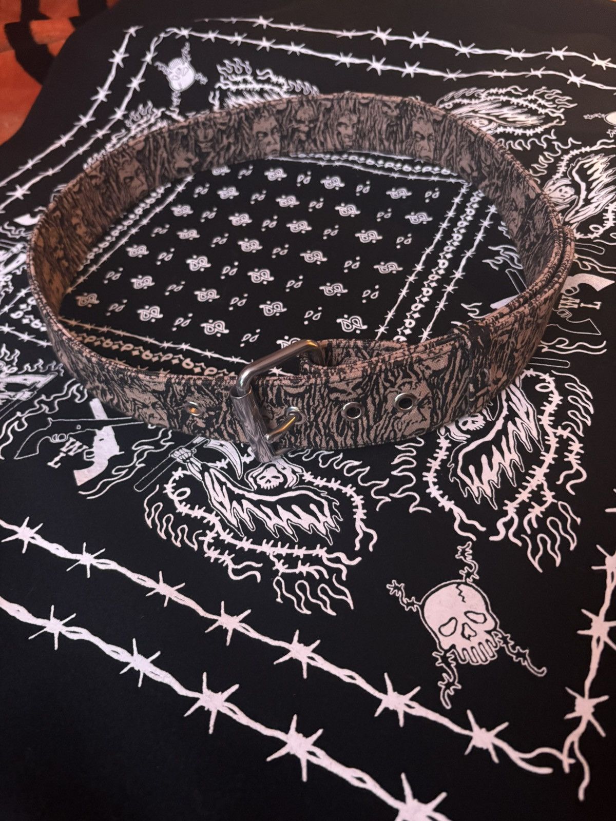 Warren Lotas Warren Lotas “Wall of Flesh” Belt Size ONE SIZE - 2 Thumbnail