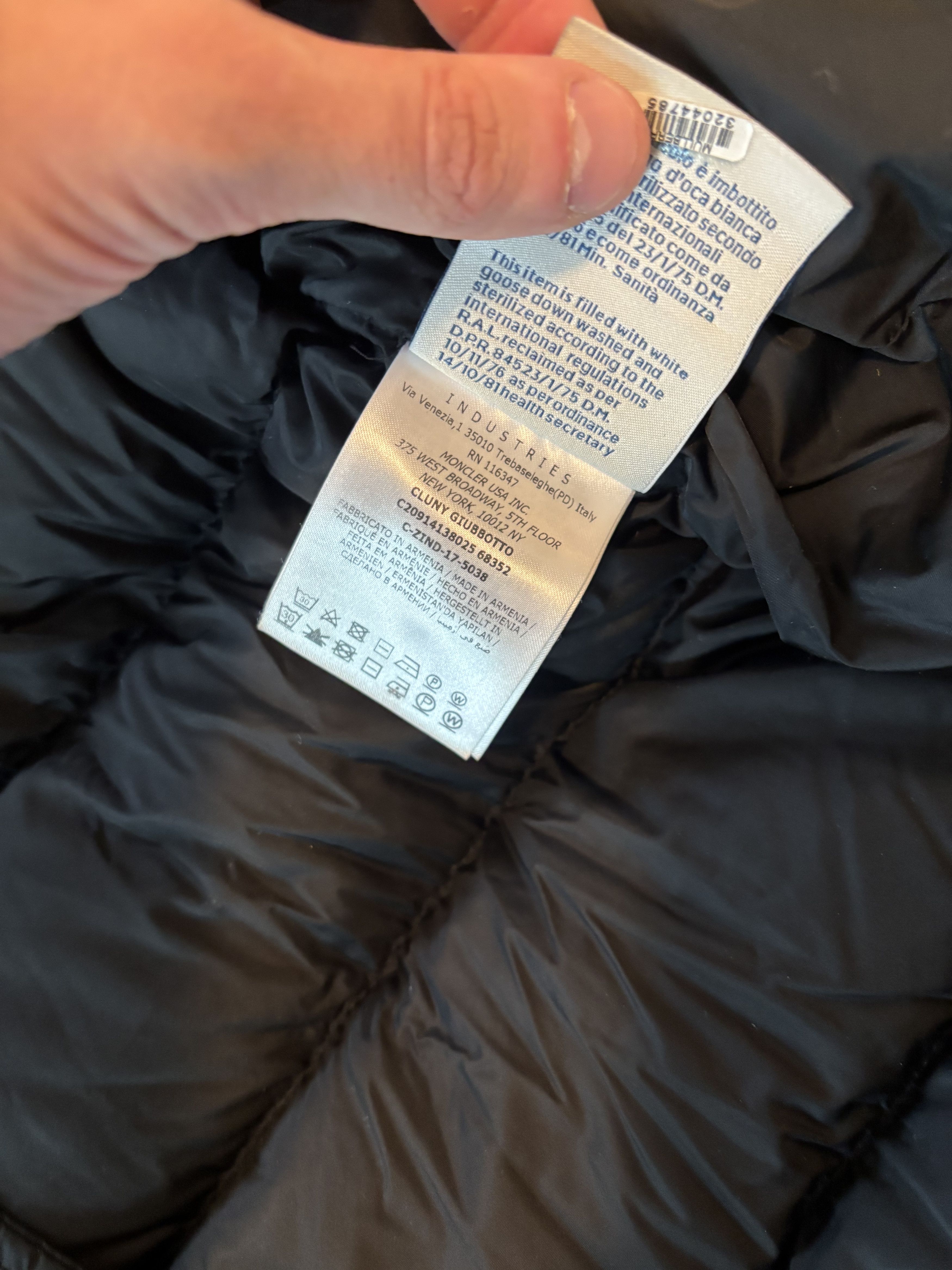 Moncler Moncler Cluny Long Down Jacket Size US L / EU 52-54 / 3 - 3 Thumbnail