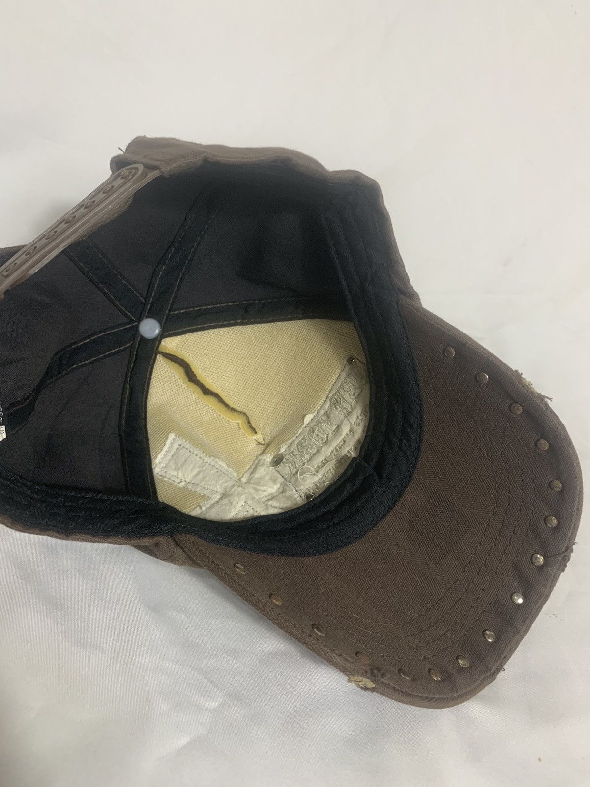 Japanese Brand Skulls NY Distressed Hats Size ONE SIZE - 10 Thumbnail