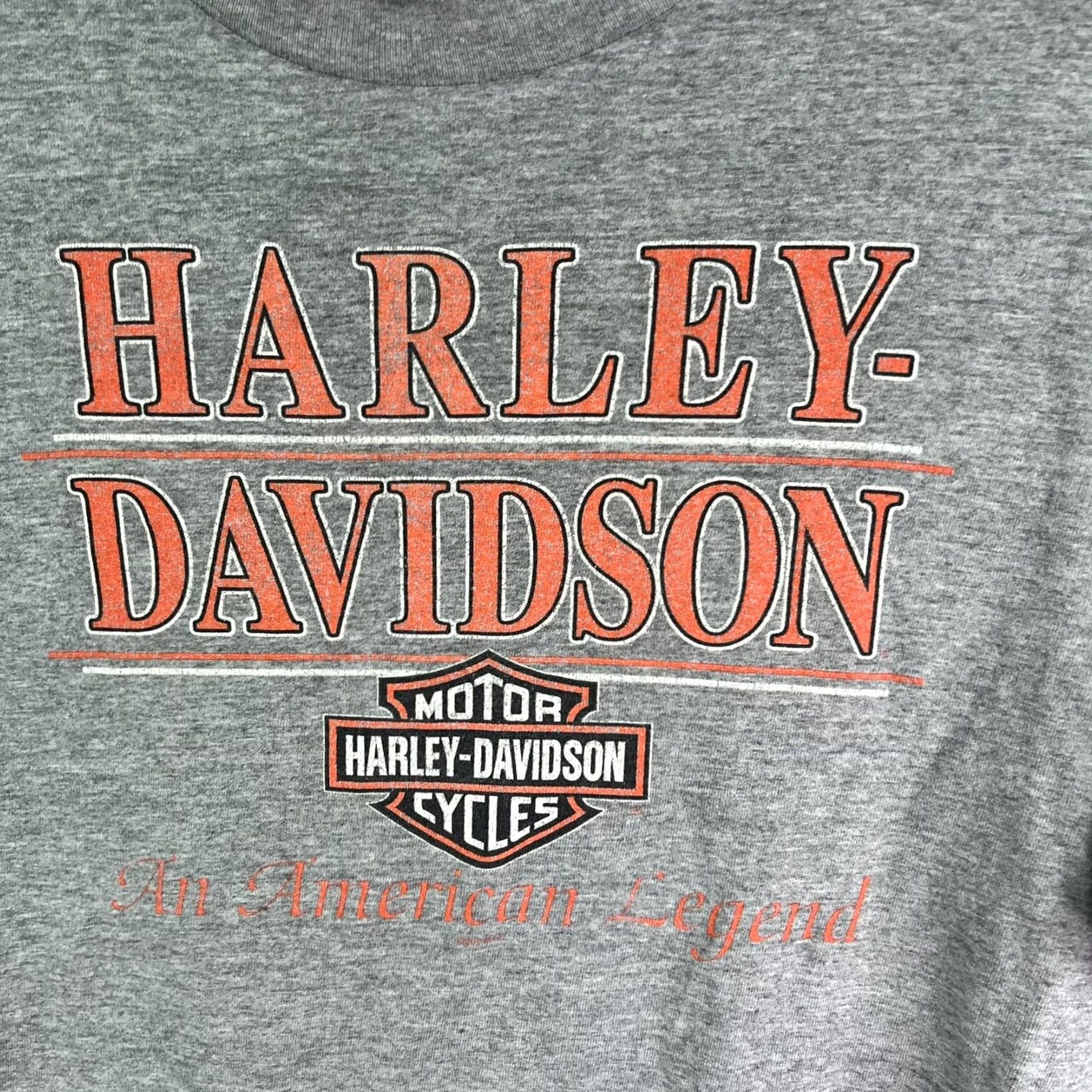Harley Davidson Harley-Davidson T-Shirt Mens Size L Gray Long Sleeve Cape Girardeau MO Minor's Graphic Print Logo USA Biker Motorcycle USA Cadet Size US L / EU 52-54 / 3 - 2 Thumbnail