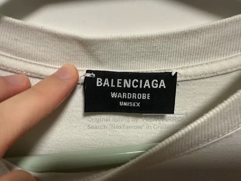 Balenciaga Balenciaga Cola Embroidered Short Sleeve Size US XS / EU 42 / 0 - 3 Thumbnail