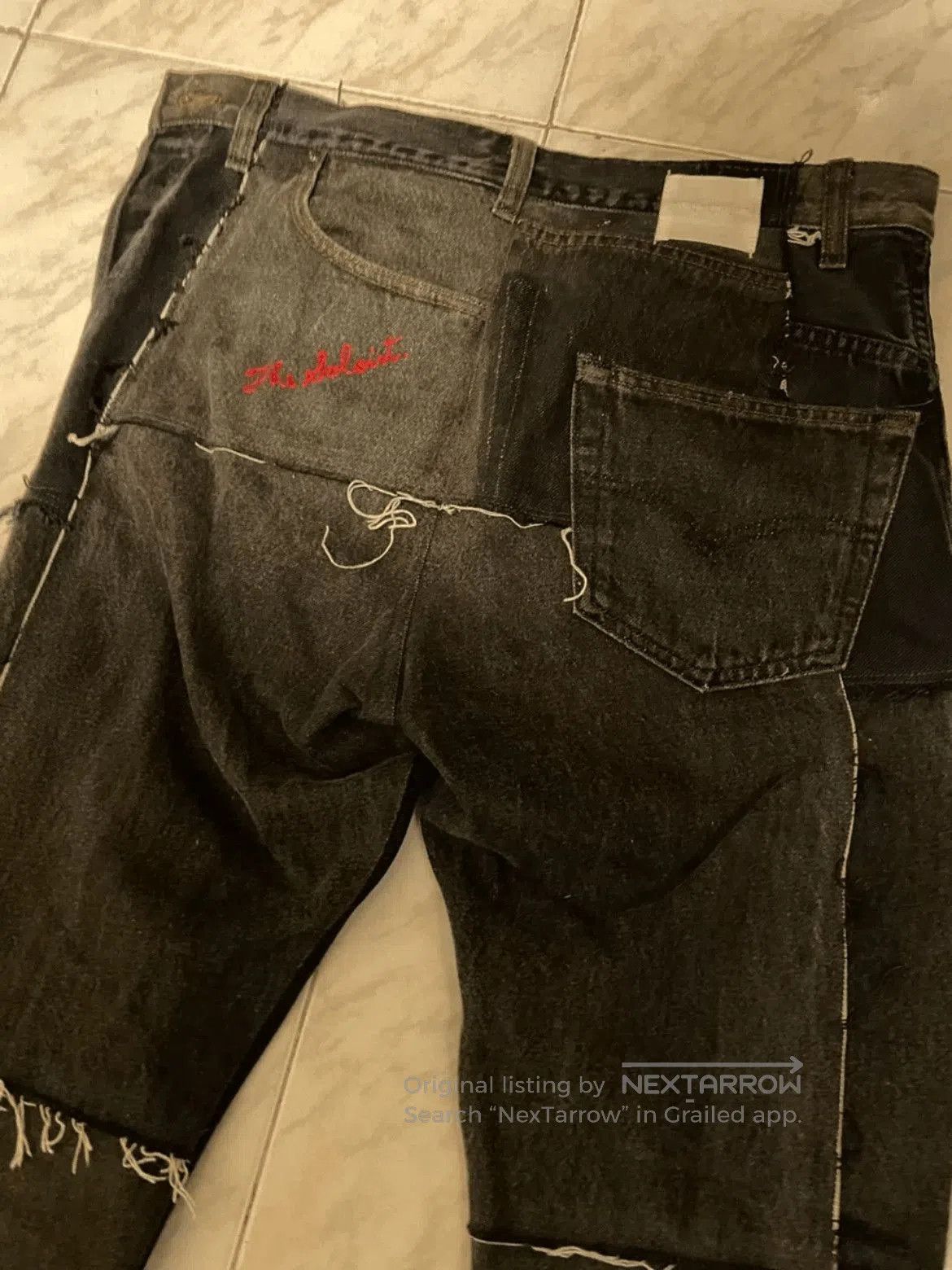 Takahiromiyashita The Soloist. Sz 48 The soloist x Levis Joint Patches Denim. Size US 30 / EU 46 - 3 Thumbnail