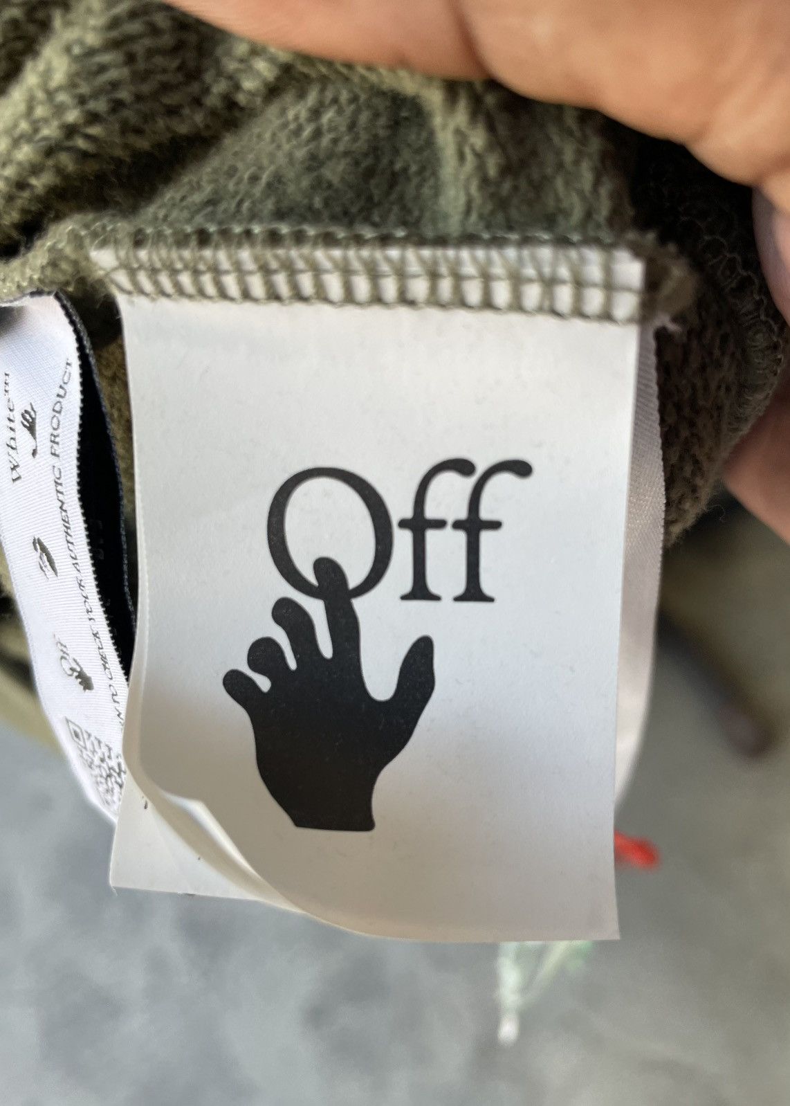 Off-White OFF-WHITE Rubber Arrows Hoodie Size US L / EU 52-54 / 3 - 6 Thumbnail