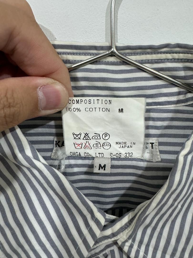 Katharine Hamnett London Katharine Hamnett London Stripes Shirt Size US L / EU 52-54 / 3 - 4 Thumbnail