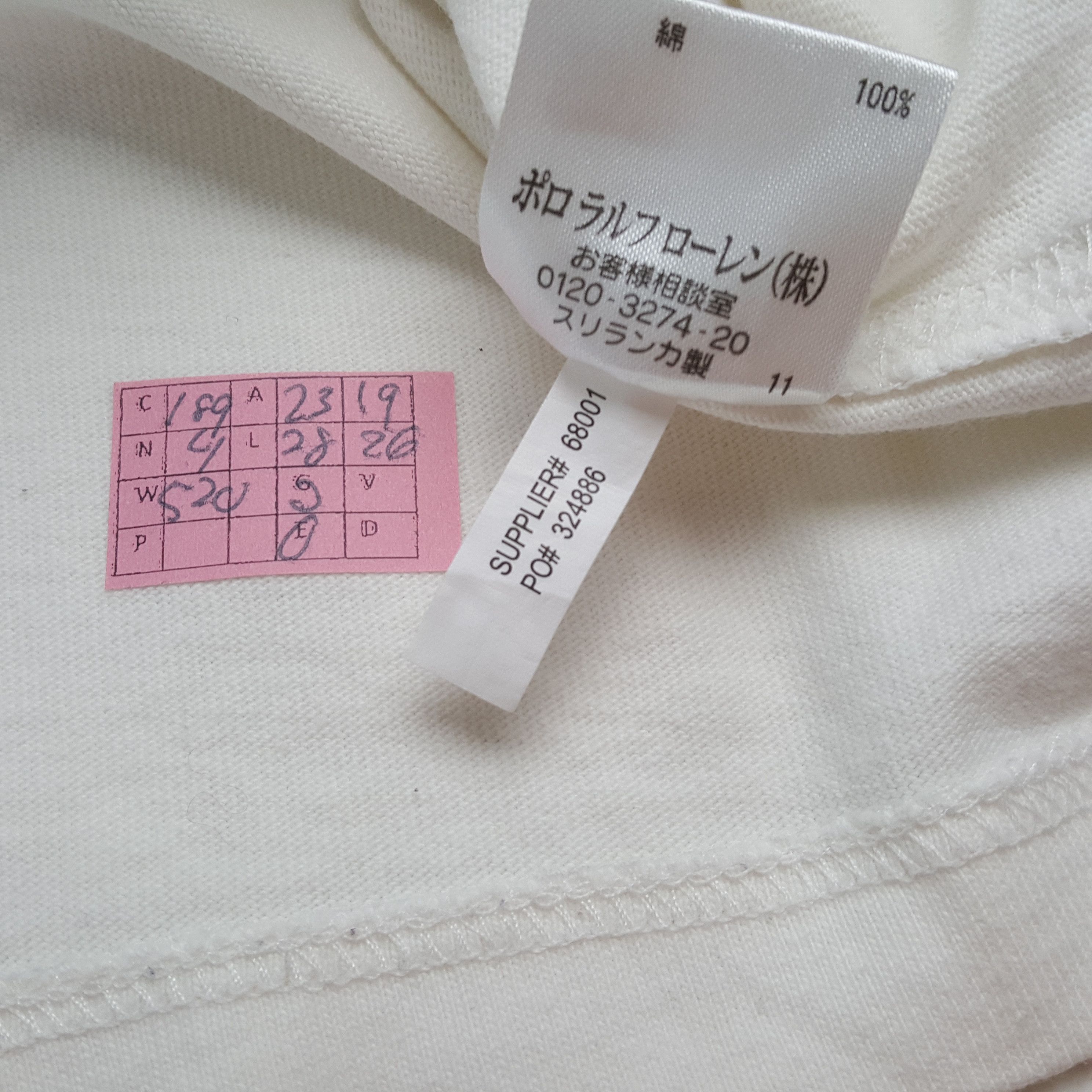 Polo Ralph Lauren × Vintage POLO by RALPH LAUREN Fashion Style Long Sleeve Polos Size US XL / EU 56 / 4 - 7 Thumbnail