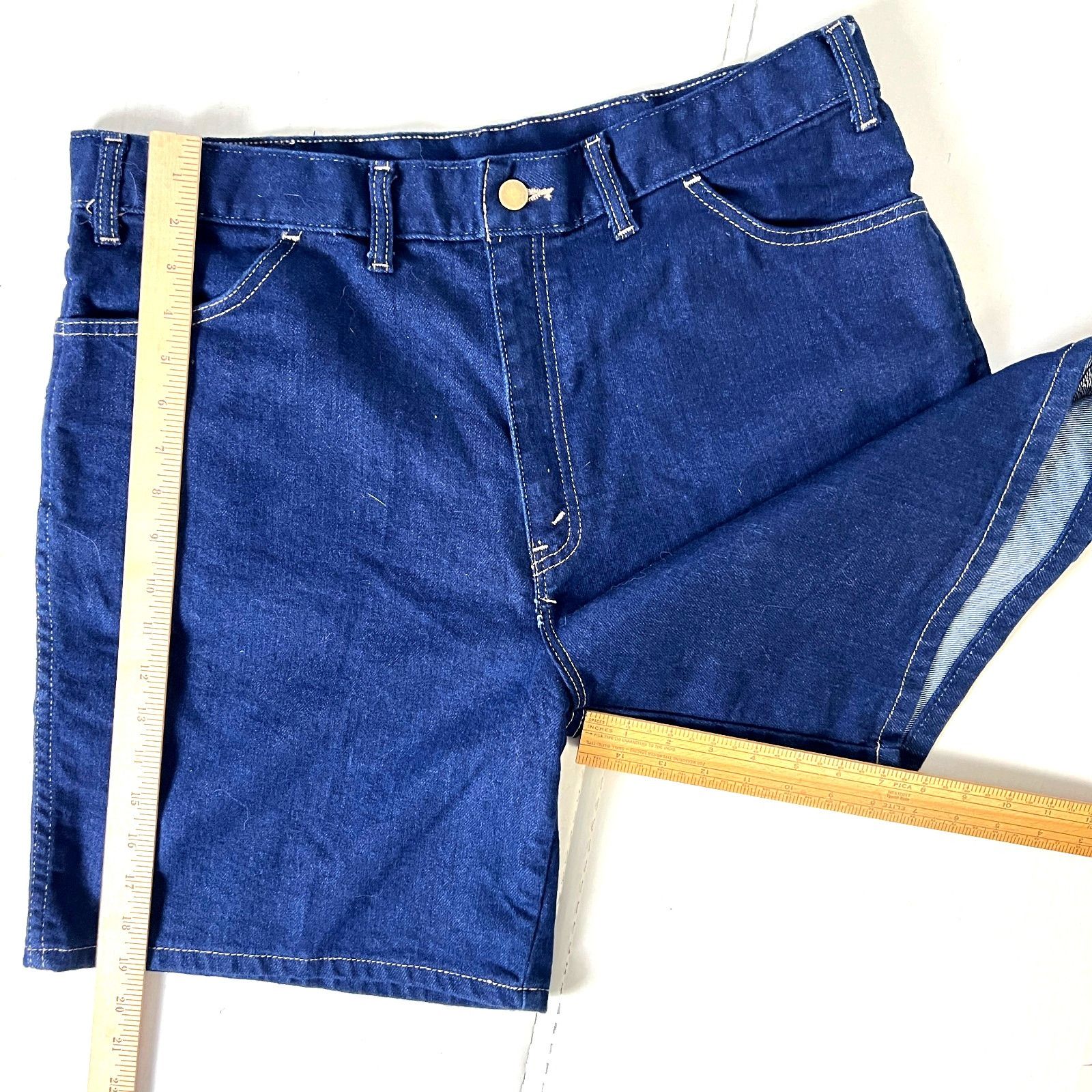 Other Nobrand USA Made Mens Vtg Denim Jean Shorts size 38 True Fit Size US 38 / EU 54 - 8 Thumbnail
