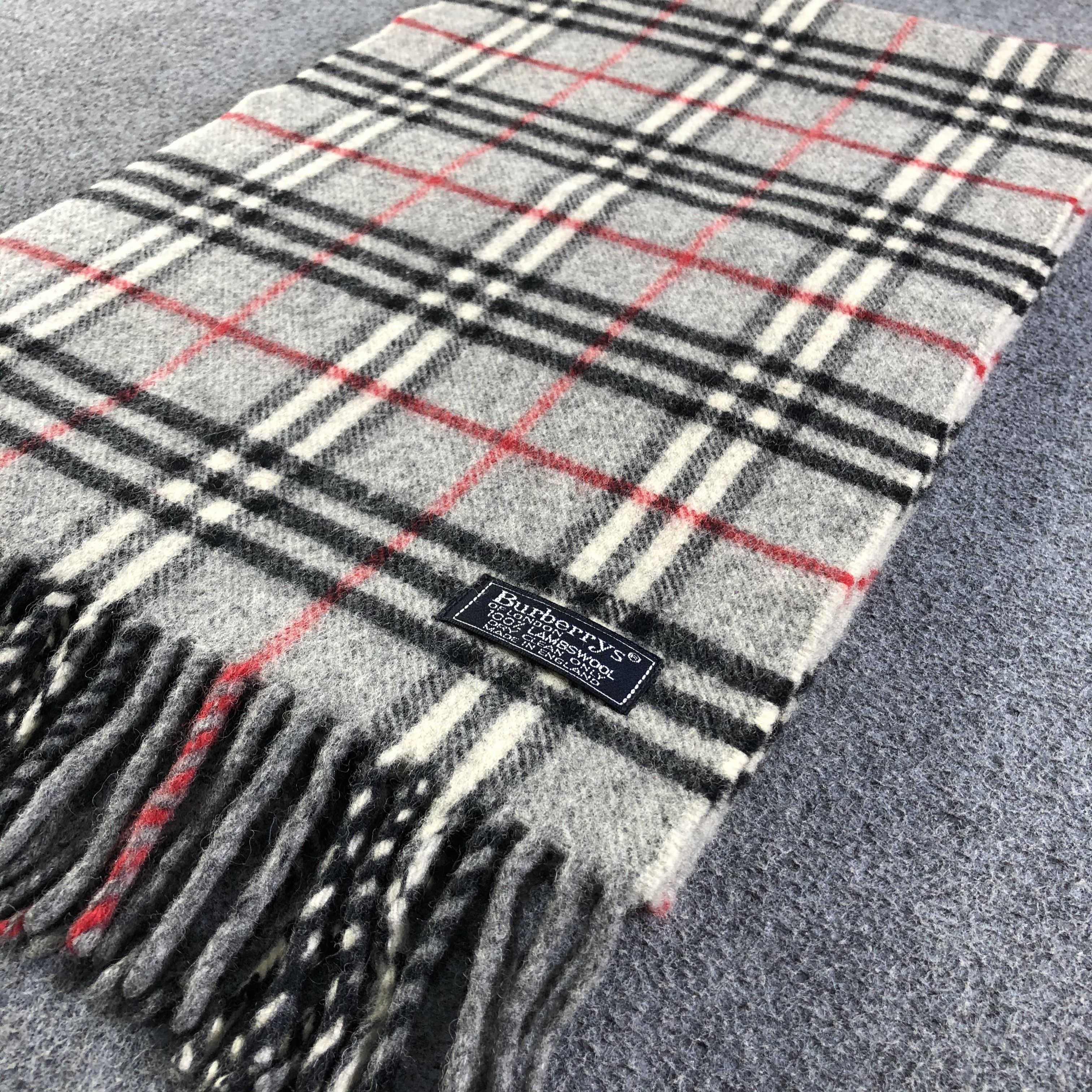 Burberry Burberry Lambswool Scarf / Muffler / Neckwear Size ONE SIZE - 5 Thumbnail