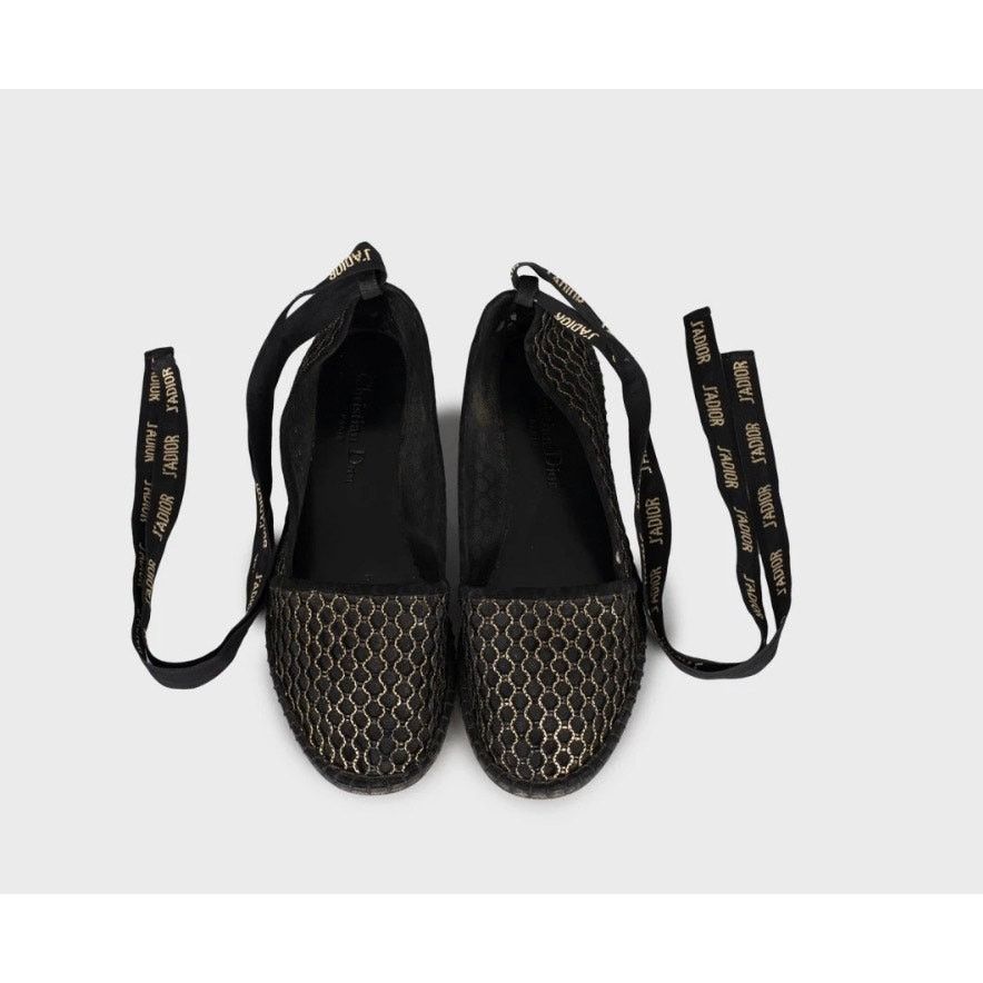 Dior Christian Dior J’Adior Mesh Ballet Flats - Size 38 Size US 7 / IT 37 - 3 Thumbnail