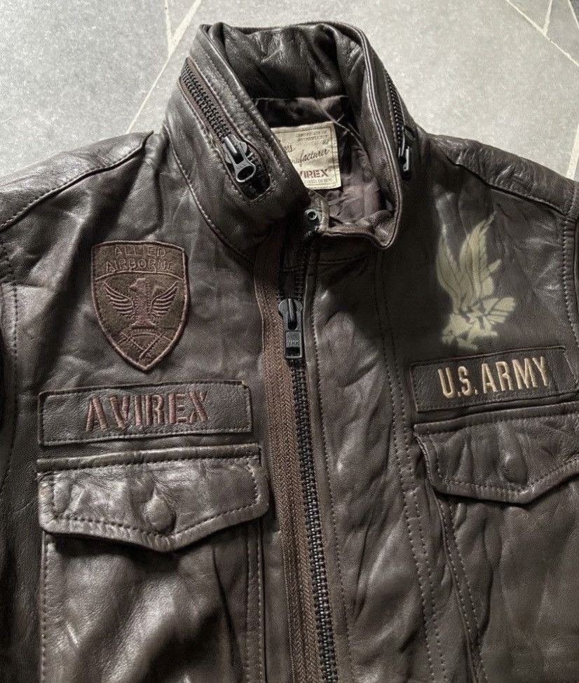 Avirex Avirex Leather Jacket Type M65 US Army Flight Jacket Size US M / EU 48-50 / 2 - 3 Thumbnail