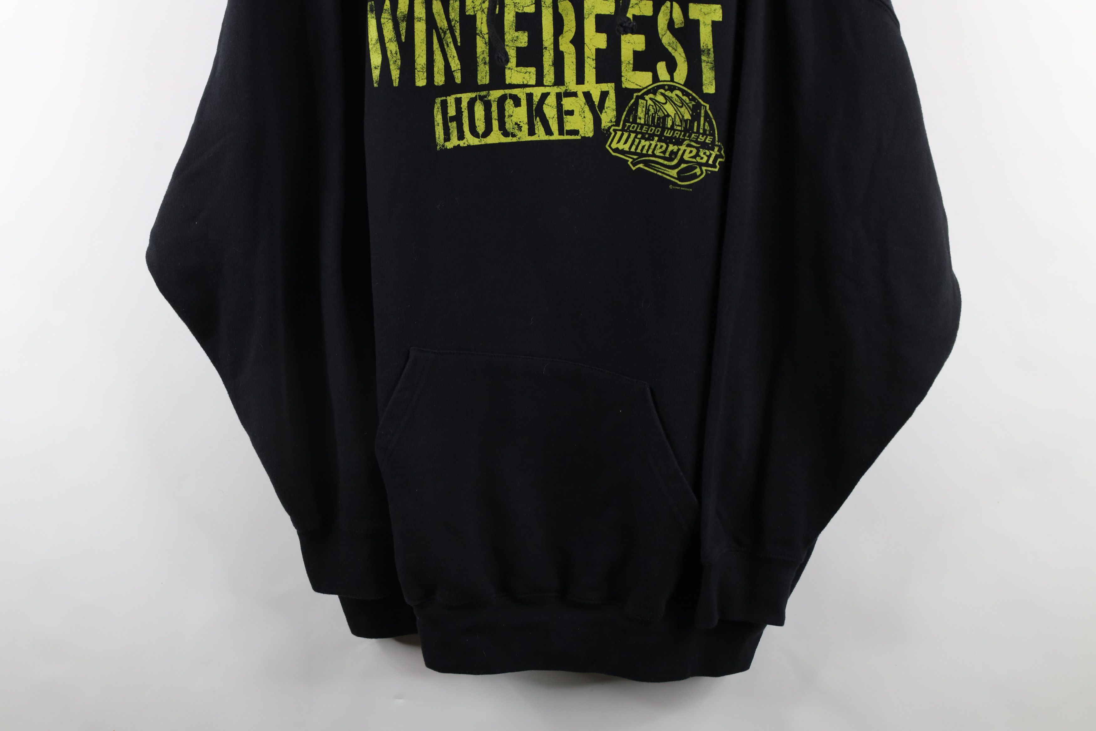 Vintage Vintage Out Toledo Walleye Hockey Hoodie Sweatshirt Black Size US XXL / EU 58 / 5 - 3 Thumbnail