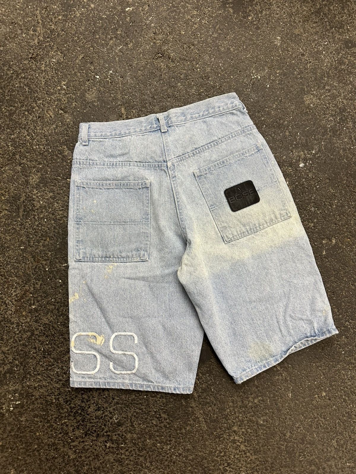 Hugo Boss × Vintage Y2K boss baggy jorts Size US 28 / EU 44 - 3 Thumbnail