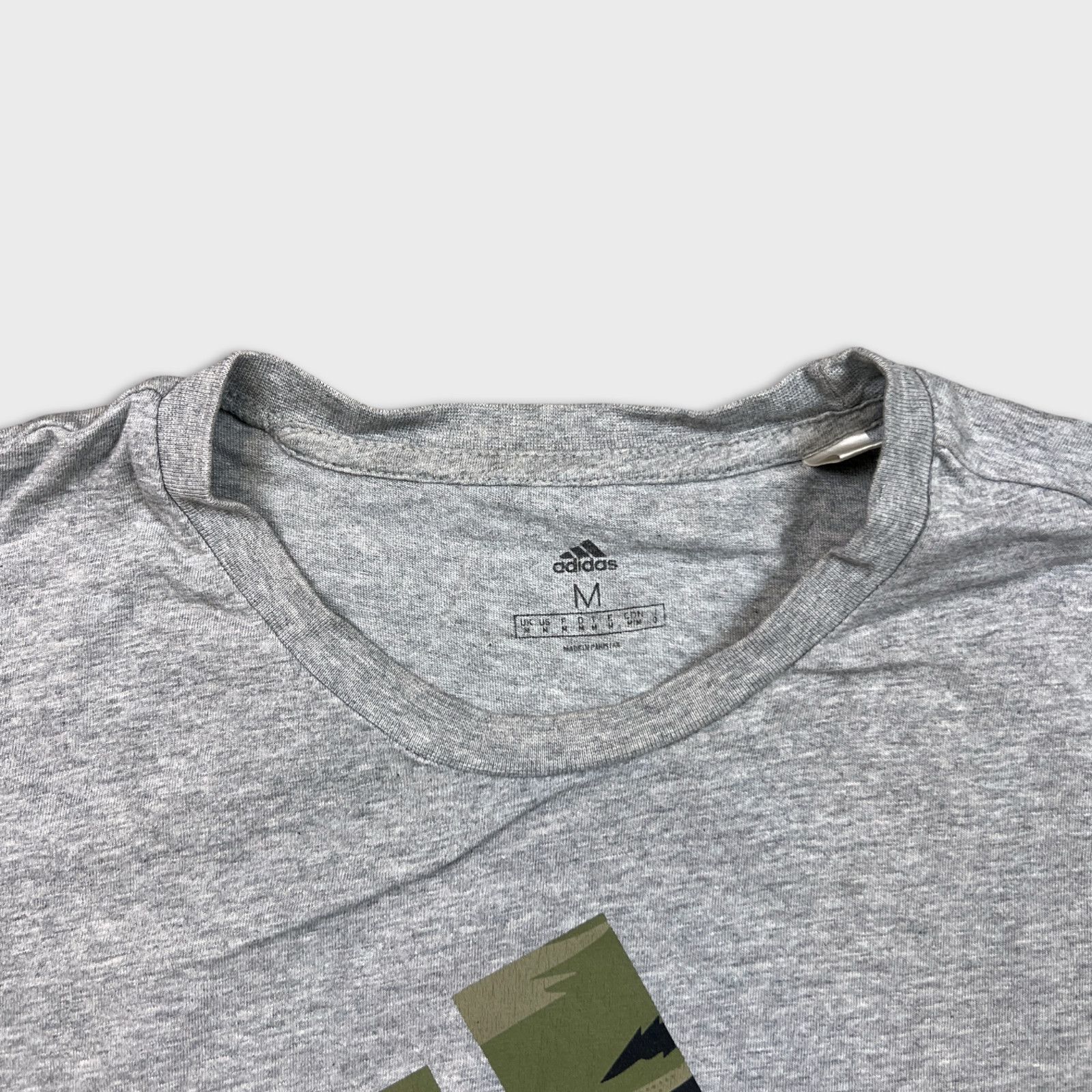 Adidas × Vintage Adidas T Shirt Essentials Stripes Spell Out Short Sleeve Tee Size US M / EU 48-50 / 2 - 2 Thumbnail