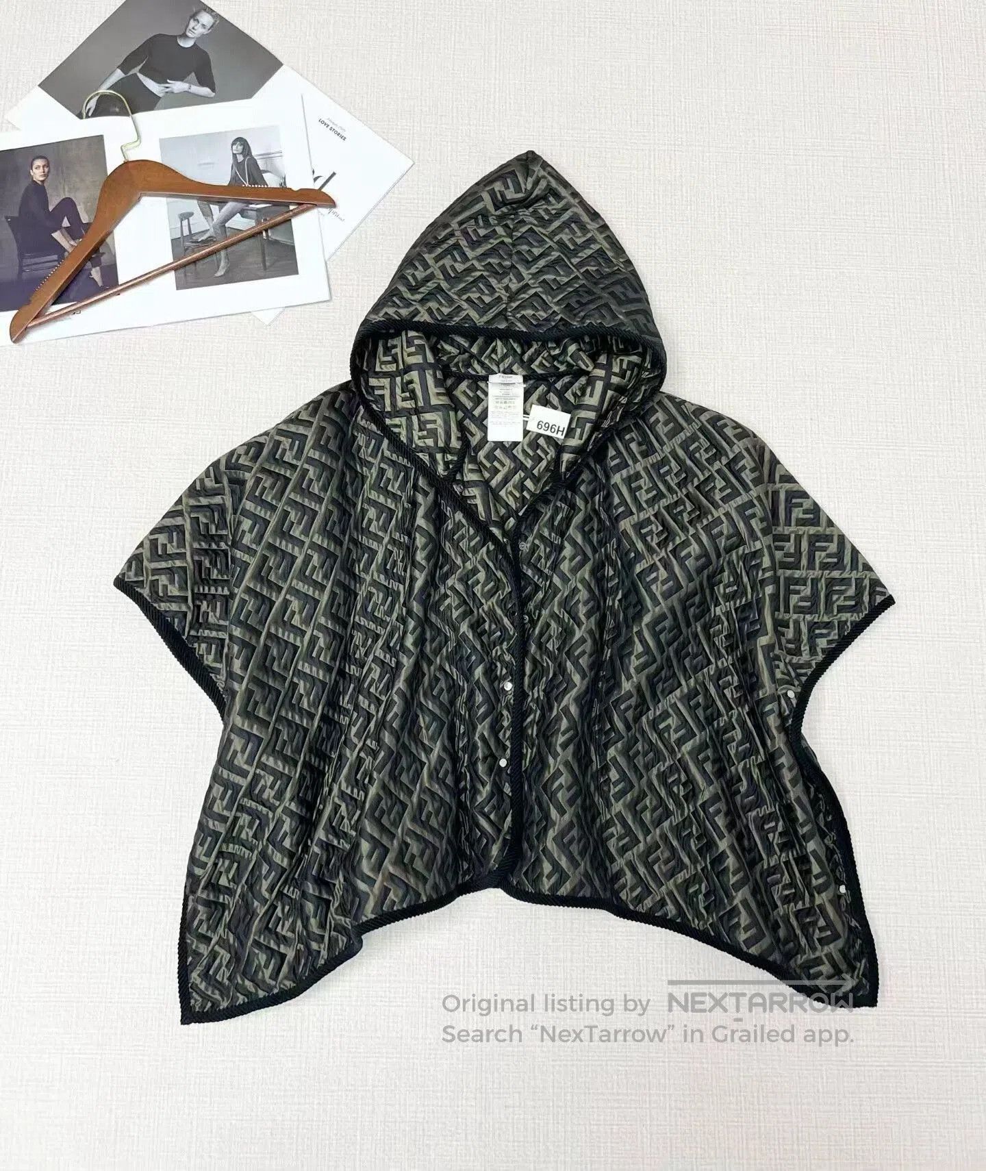 Fendi Fendi Double F Hooded Cape. Size M / US 6-8 / IT 42-44 - 1 Thumbnail