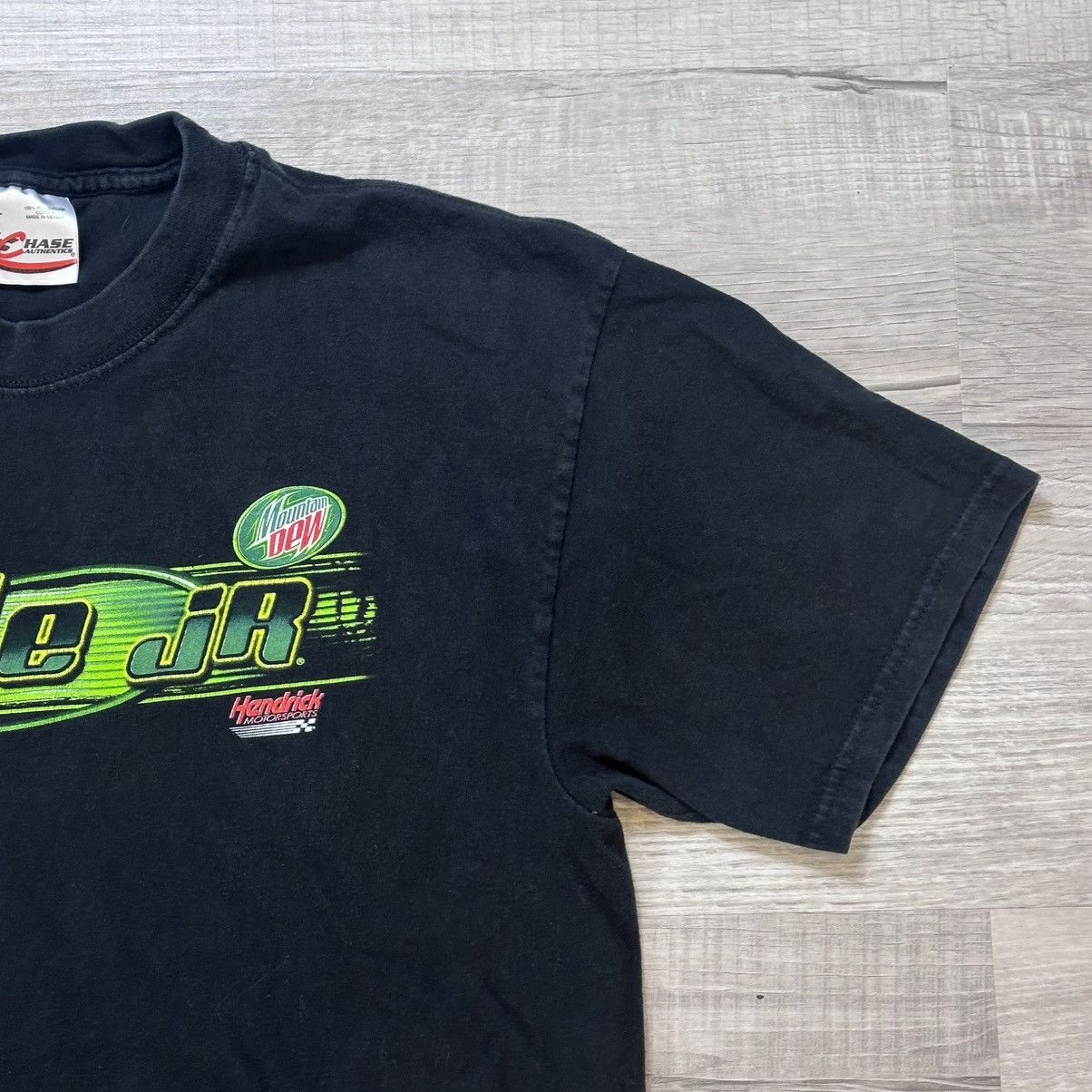 Chase Authentics Dale Earnhardt Jr #88 Mountain Dew NASCAR Men's Vintage Tee Size US L / EU 52-54 / 3 - 4 Thumbnail