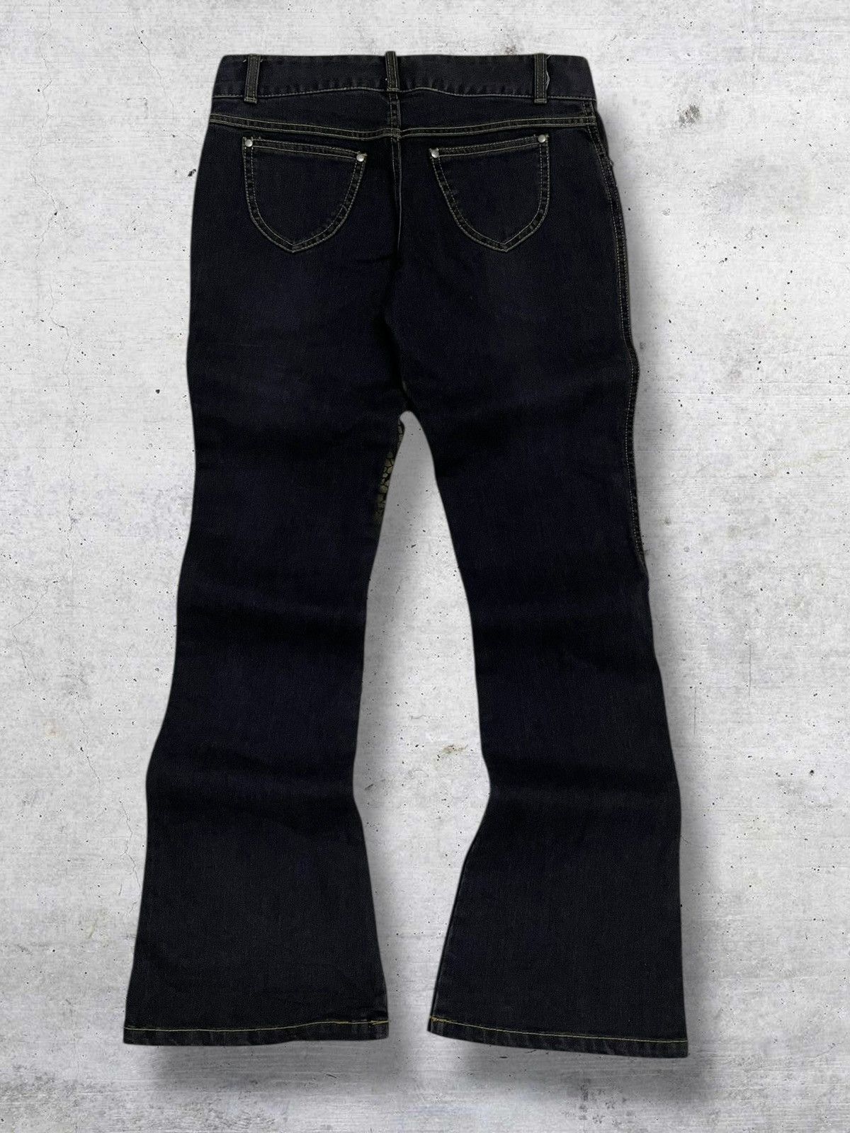Hysteric Glamour VINTAGE 1990S JAPAN DESIGNER LAURA PUNK ART-INSPIRED DENIM Size US 28 / EU 44 - 8 Thumbnail