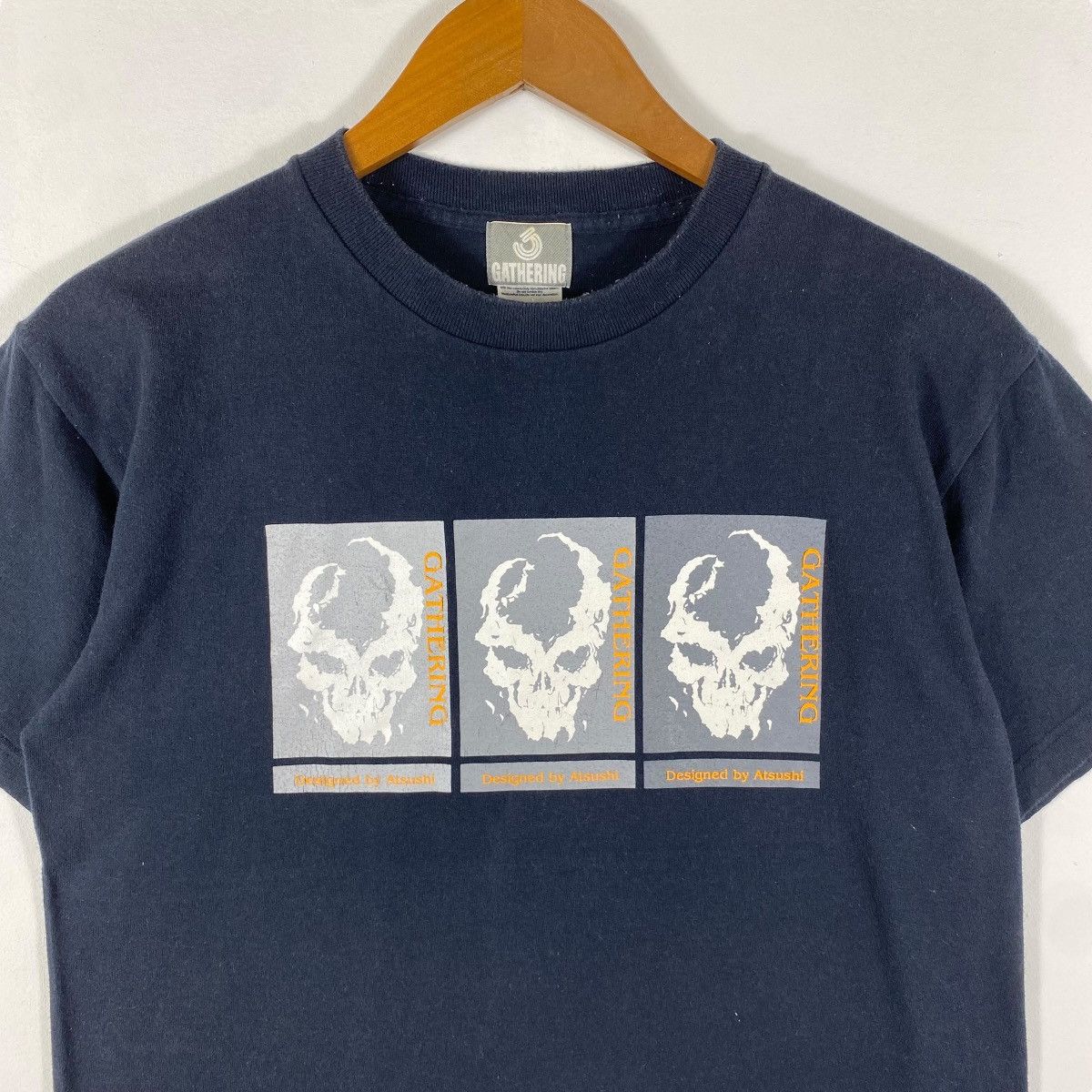 Vintage Vintage GATHERING Designed By Atsushi Skulls Graphic Size US M / EU 48-50 / 2 - 2 Thumbnail